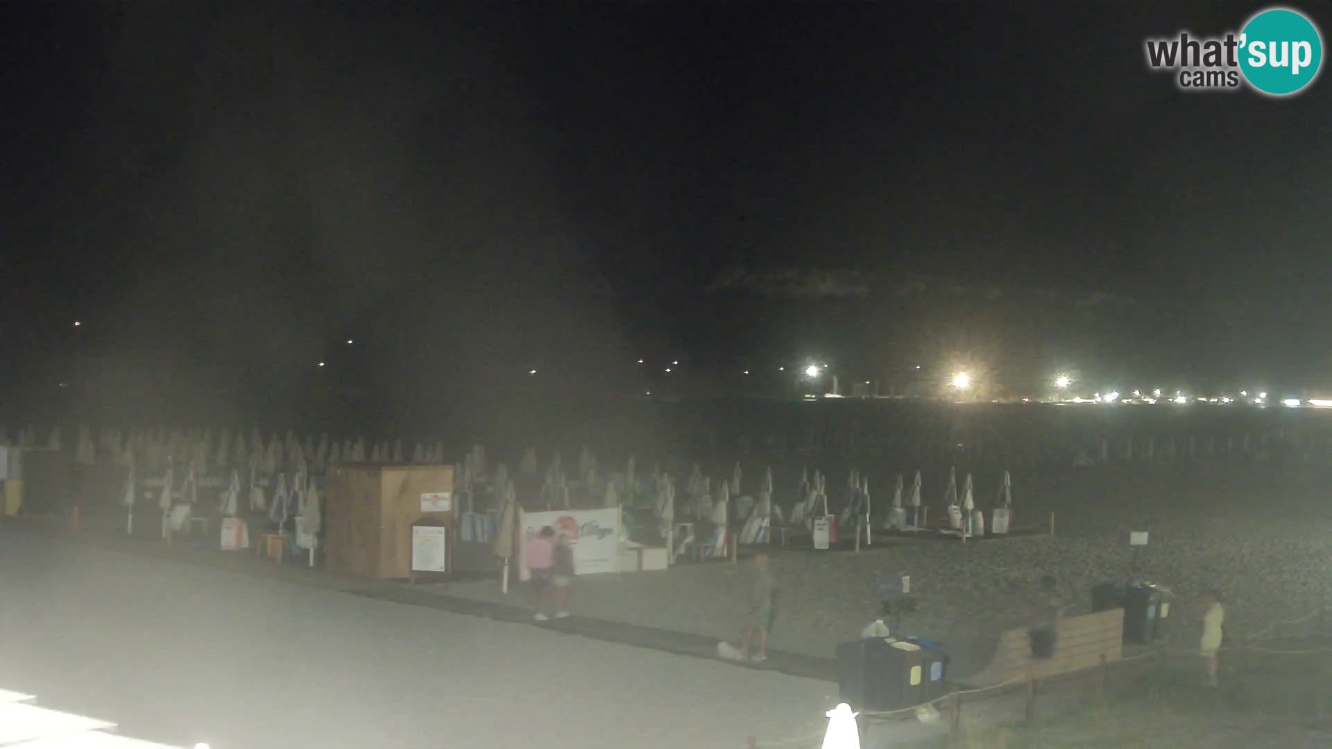 Poetto beach webcam | Cagliari | Sardinija