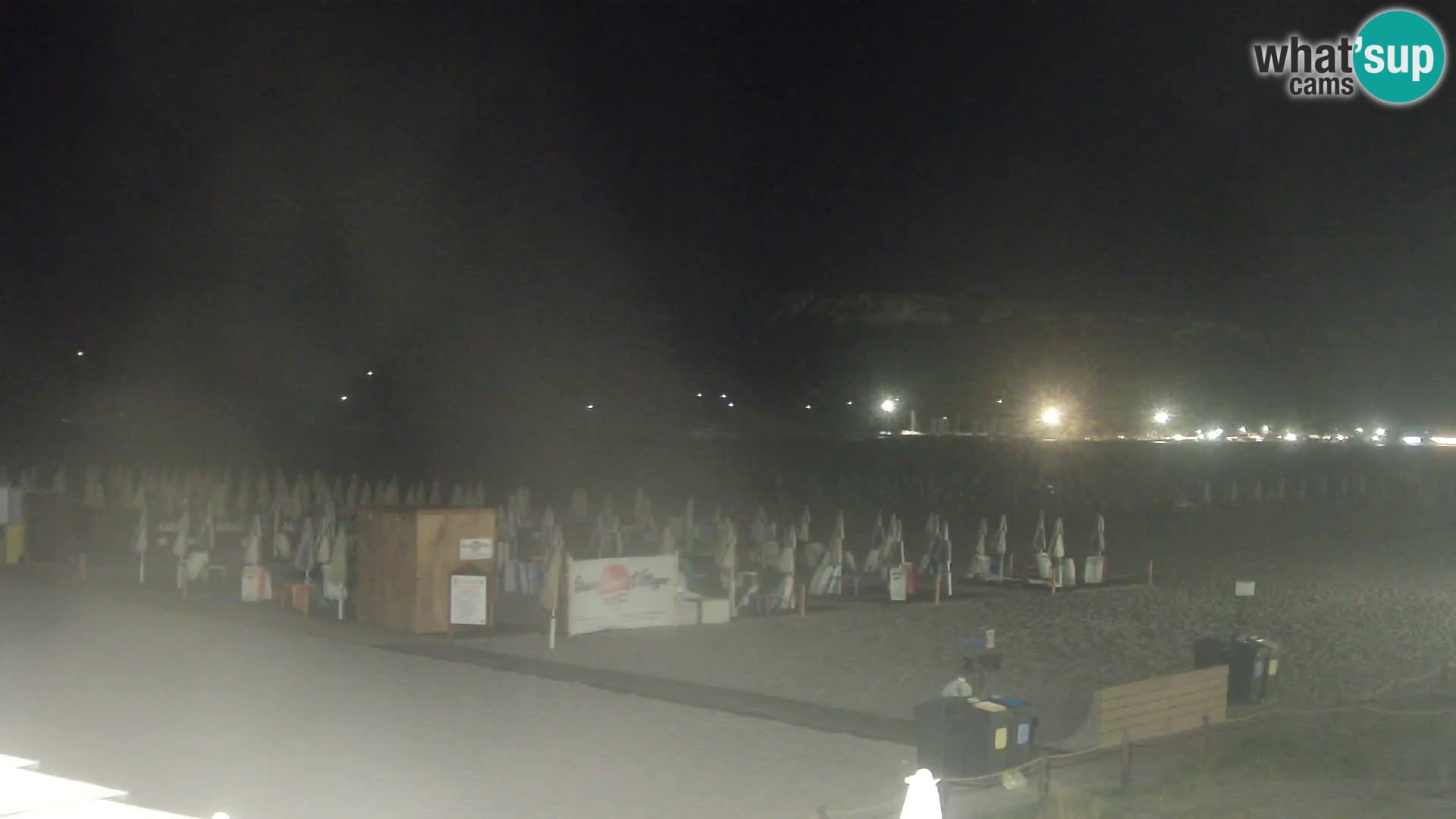 Poetto beach webcam | Cagliari | Sardinija