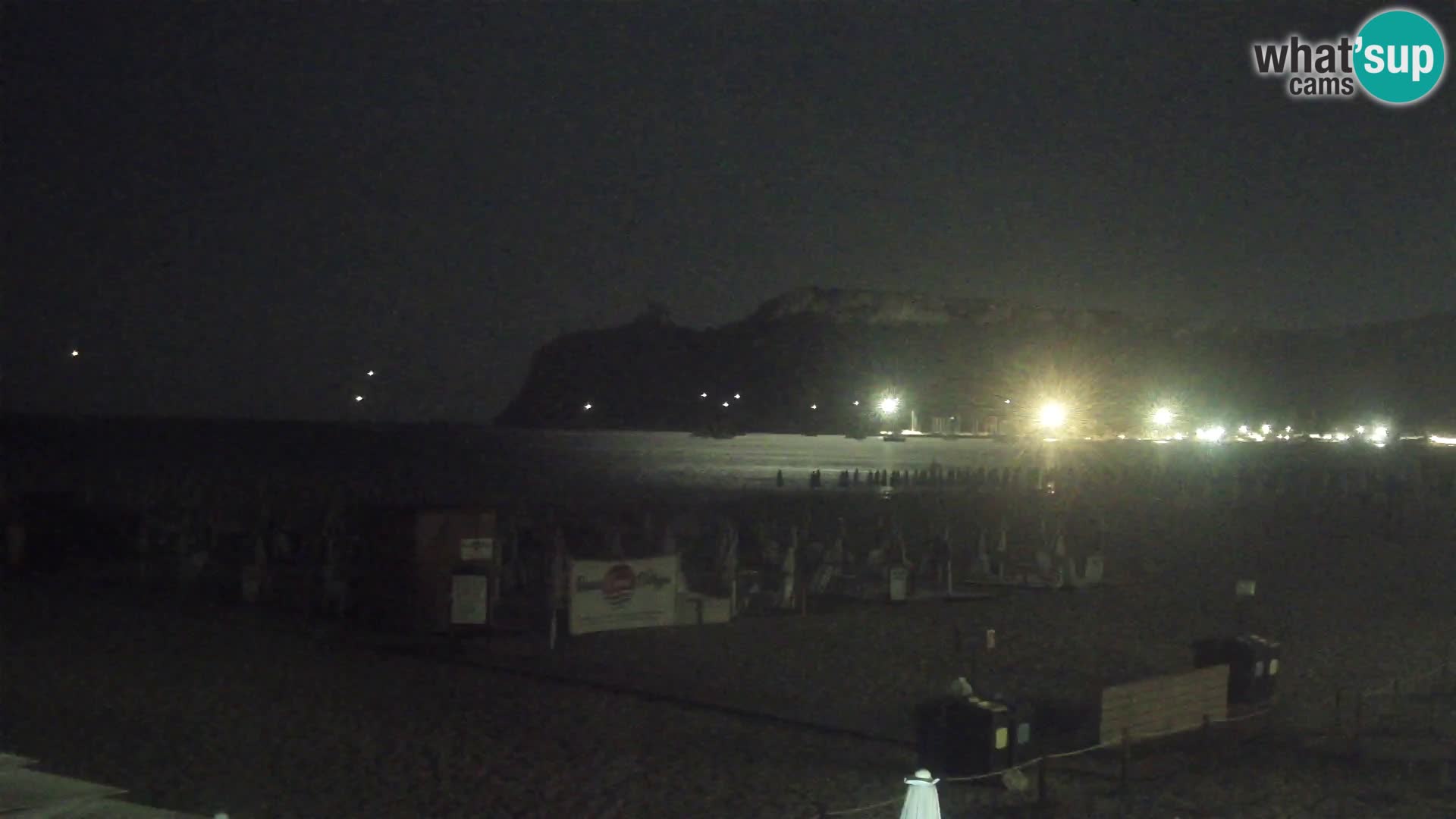 Poetto beach webcam | Cagliari | Sardinija