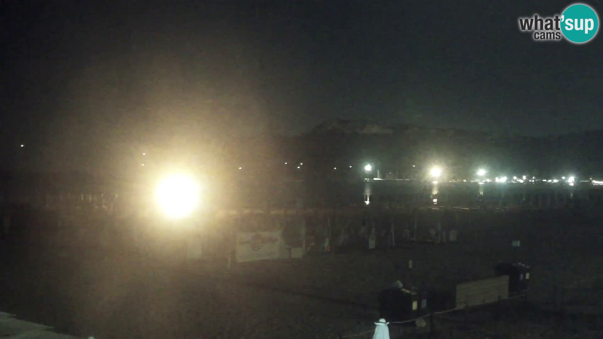 Poetto beach webcam | Cagliari | Sardinija