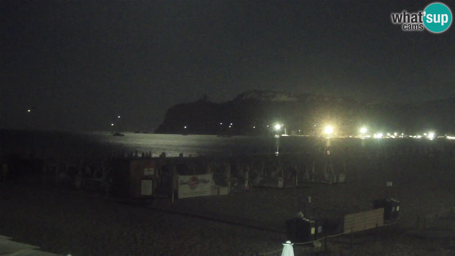 Poetto beach webcam | Cagliari | Sardinija