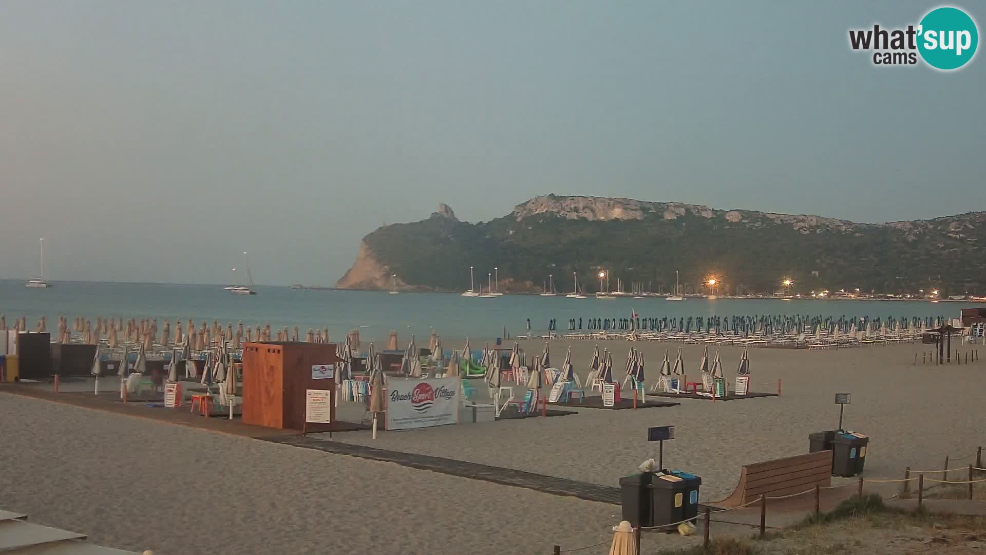 Poetto beach webcam | Cagliari | Sardinija