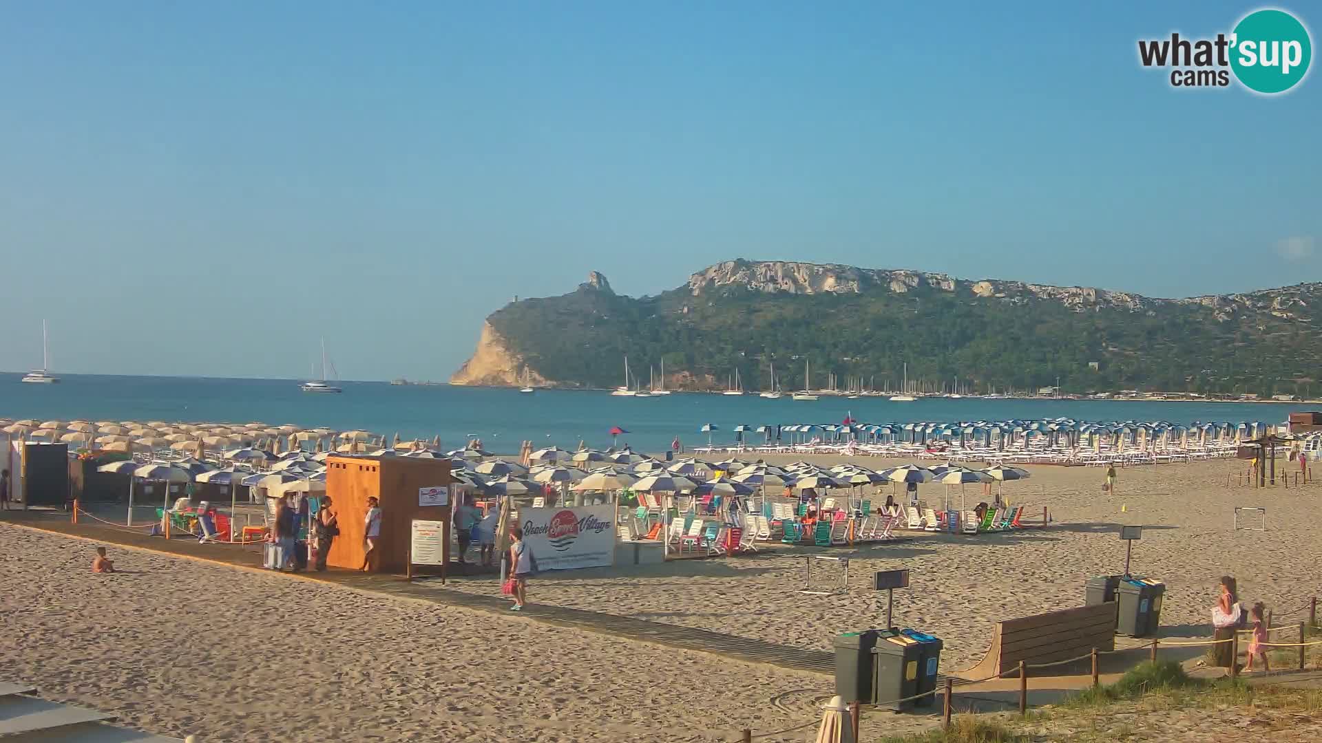 Poetto Strand Webcam | Cagliari | Sardinien