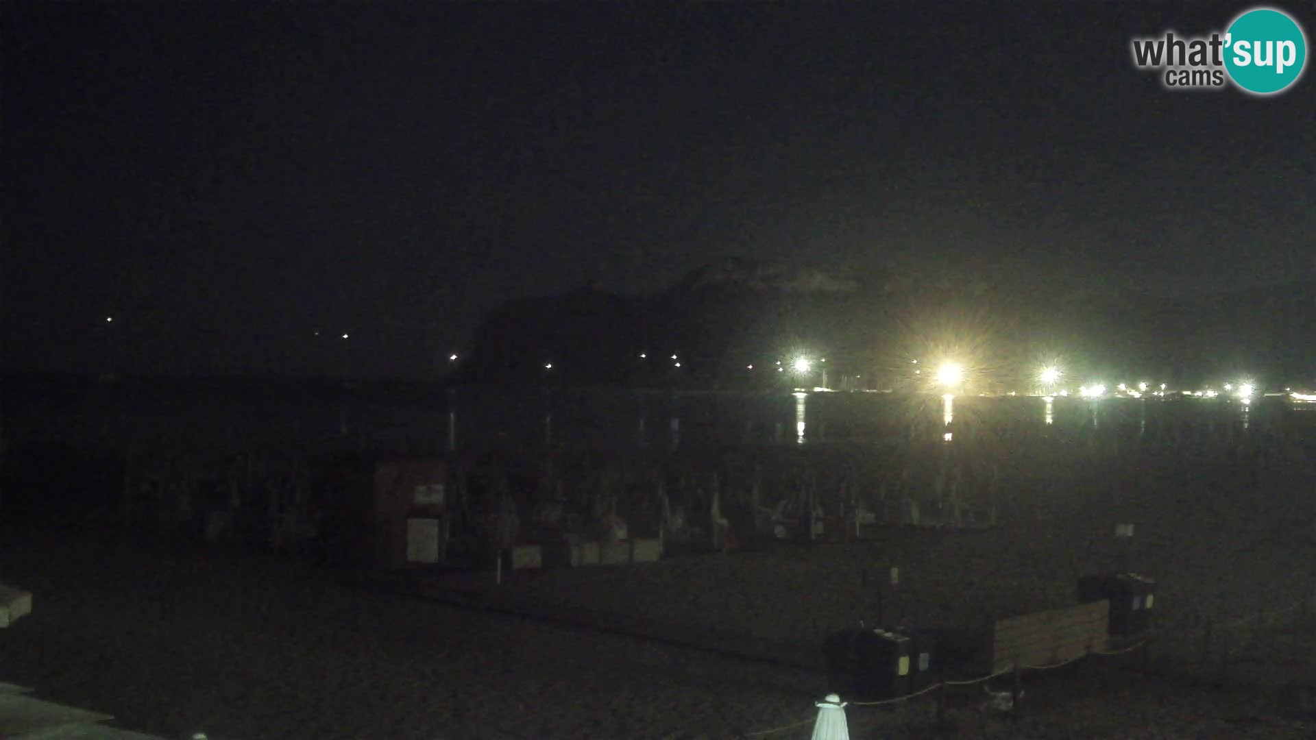 Poetto beach webcam | Cagliari | Sardinija