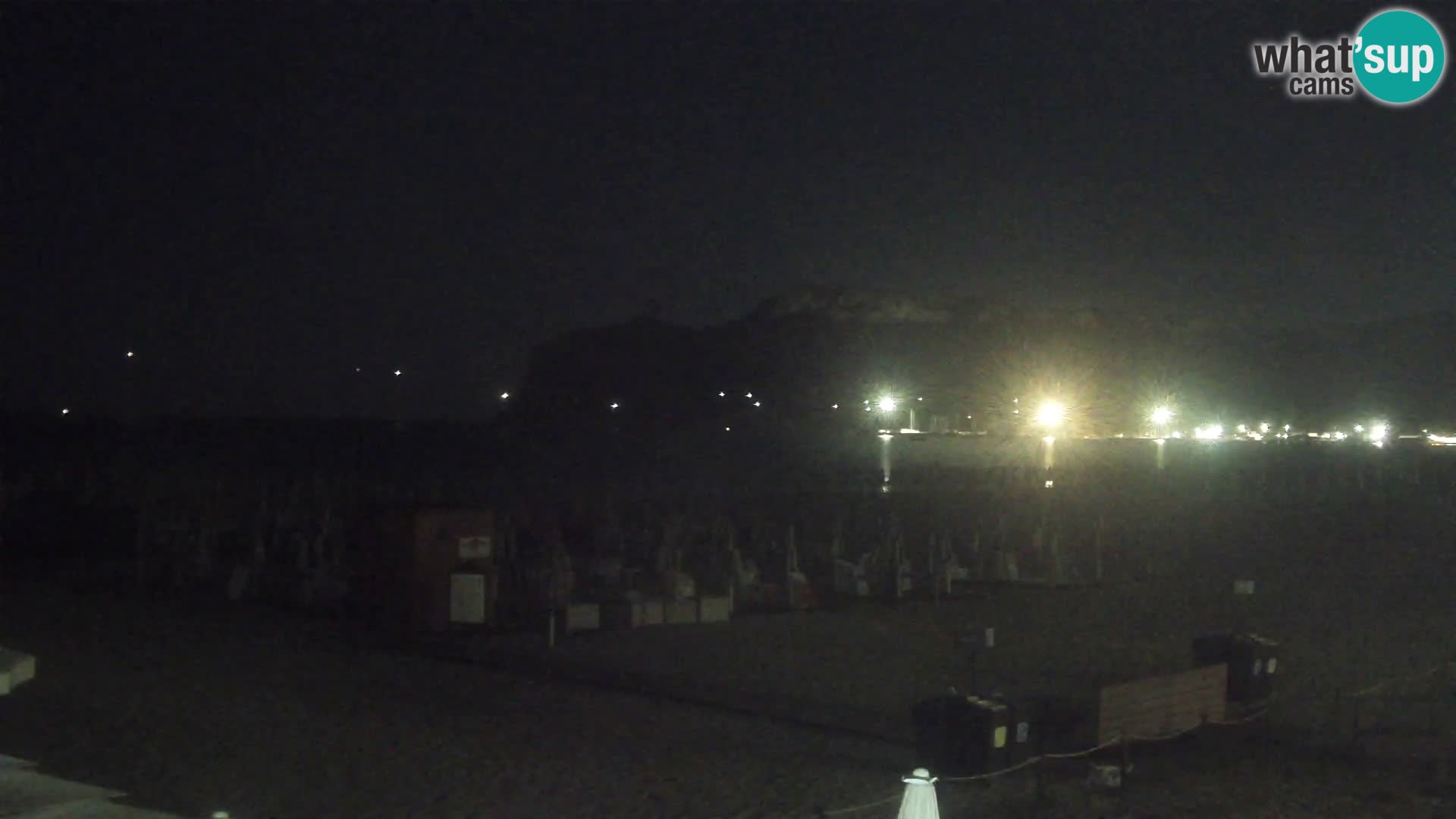 Poetto beach webcam | Cagliari | Sardinija
