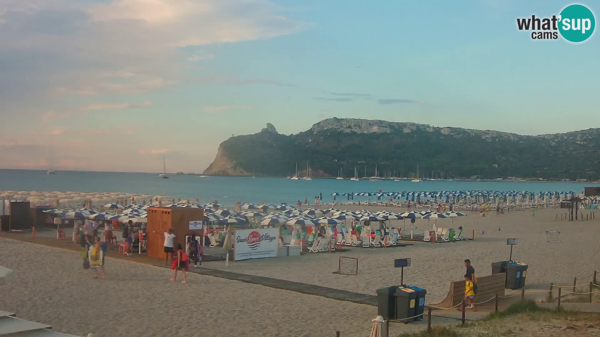 Poetto beach webcam | Cagliari | Sardinia