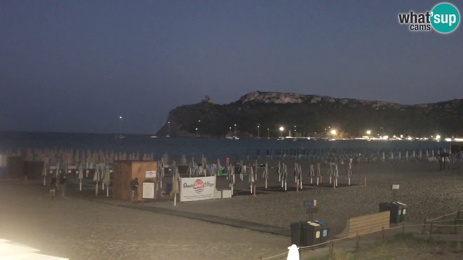 Poetto Strand Webcam | Cagliari | Sardinien