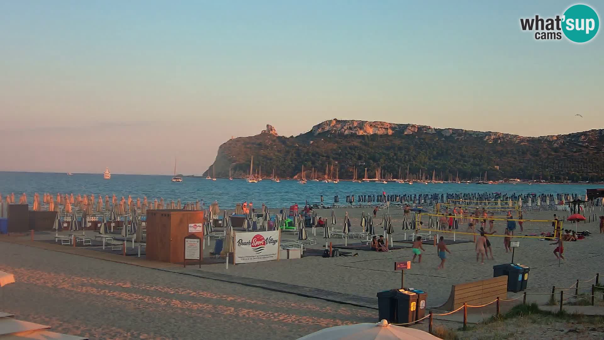 Poetto beach webcam | Cagliari | Sardinia