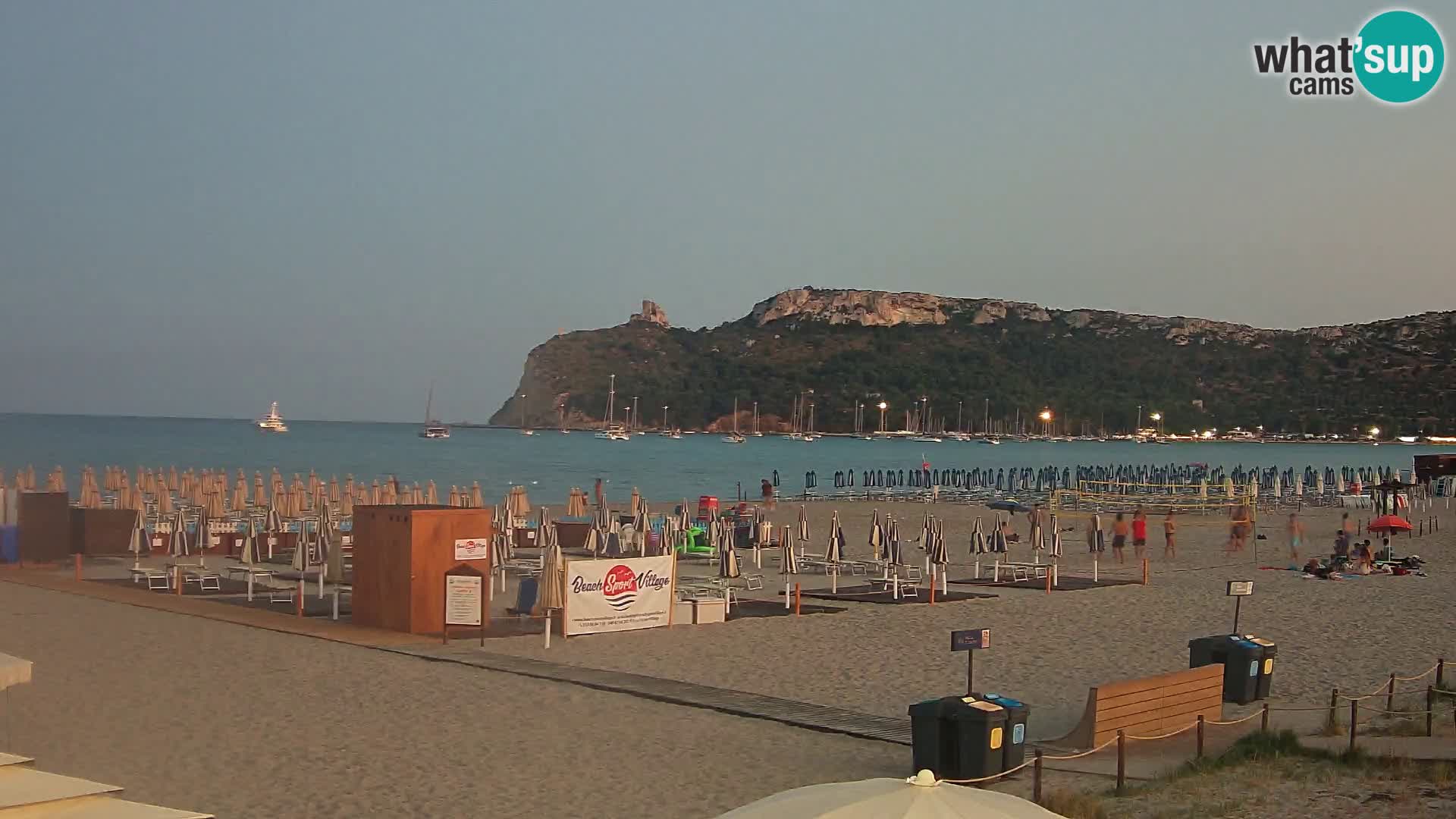 Webcam plage de Poetto | Cagliari | Sardaigne