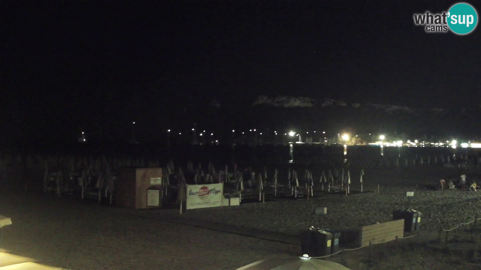Poetto beach webcam | Cagliari | Sardinia
