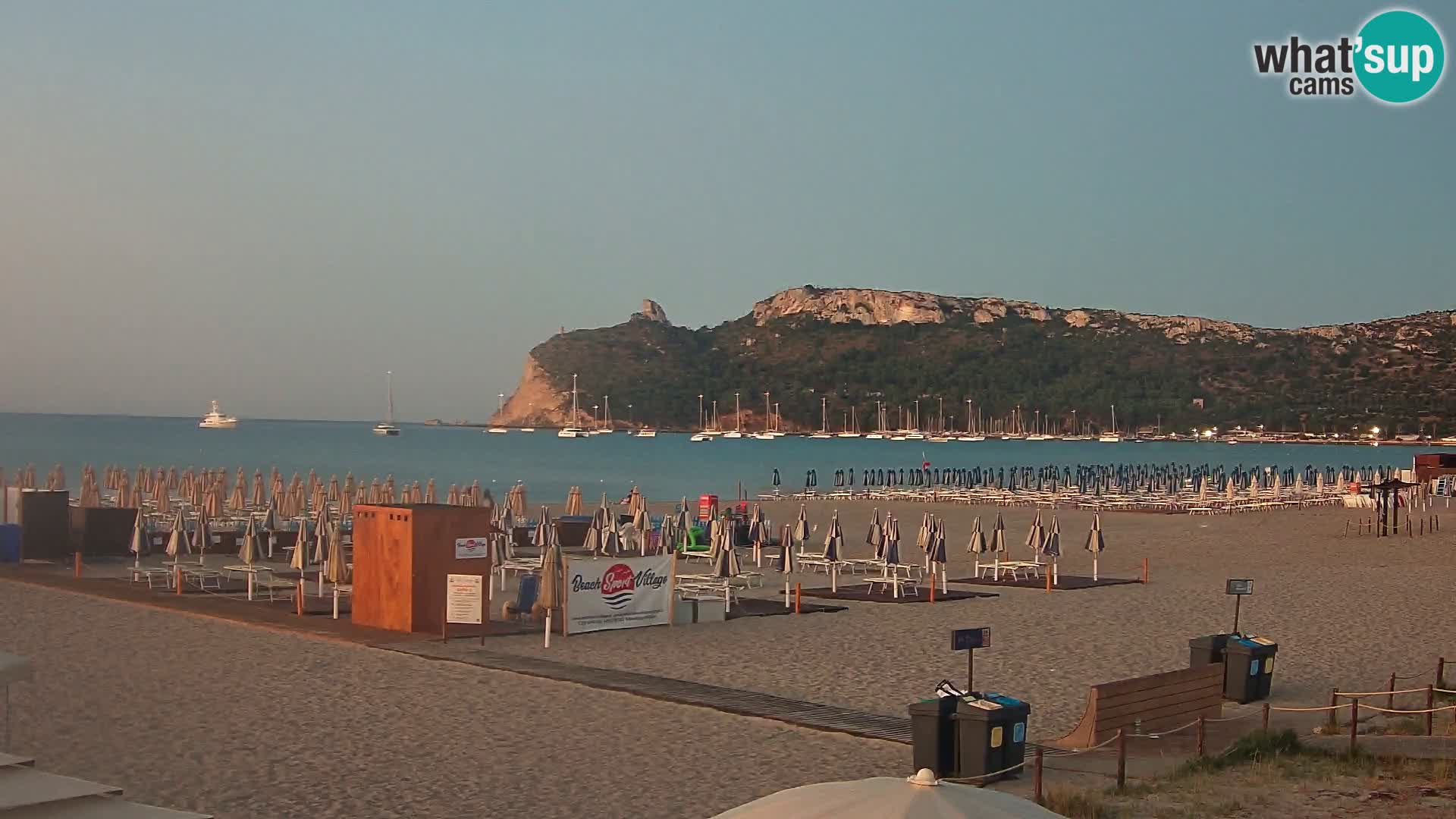 Webcam plage de Poetto | Cagliari | Sardaigne