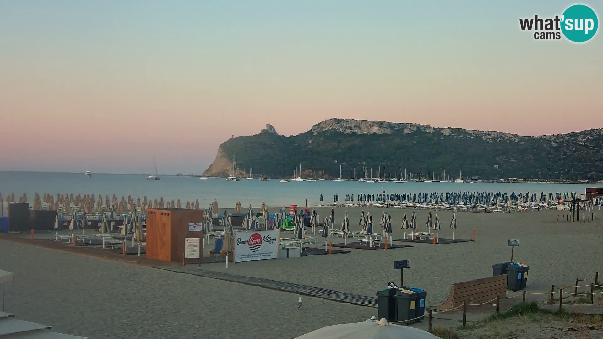 Poetto beach webcam | Cagliari | Sardinia