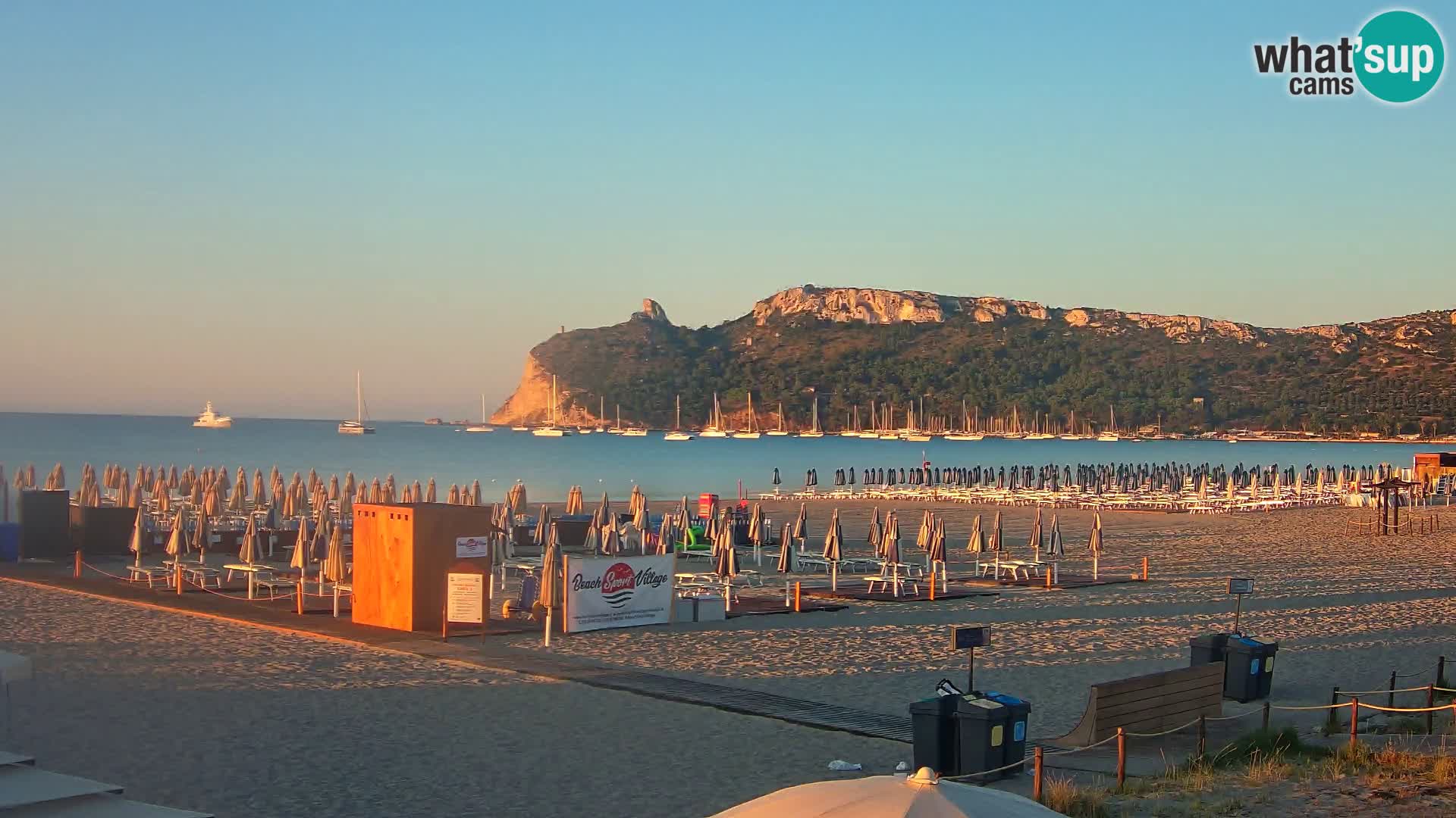 Webcam spiaggia del Poetto | Cagliari | Sardegna