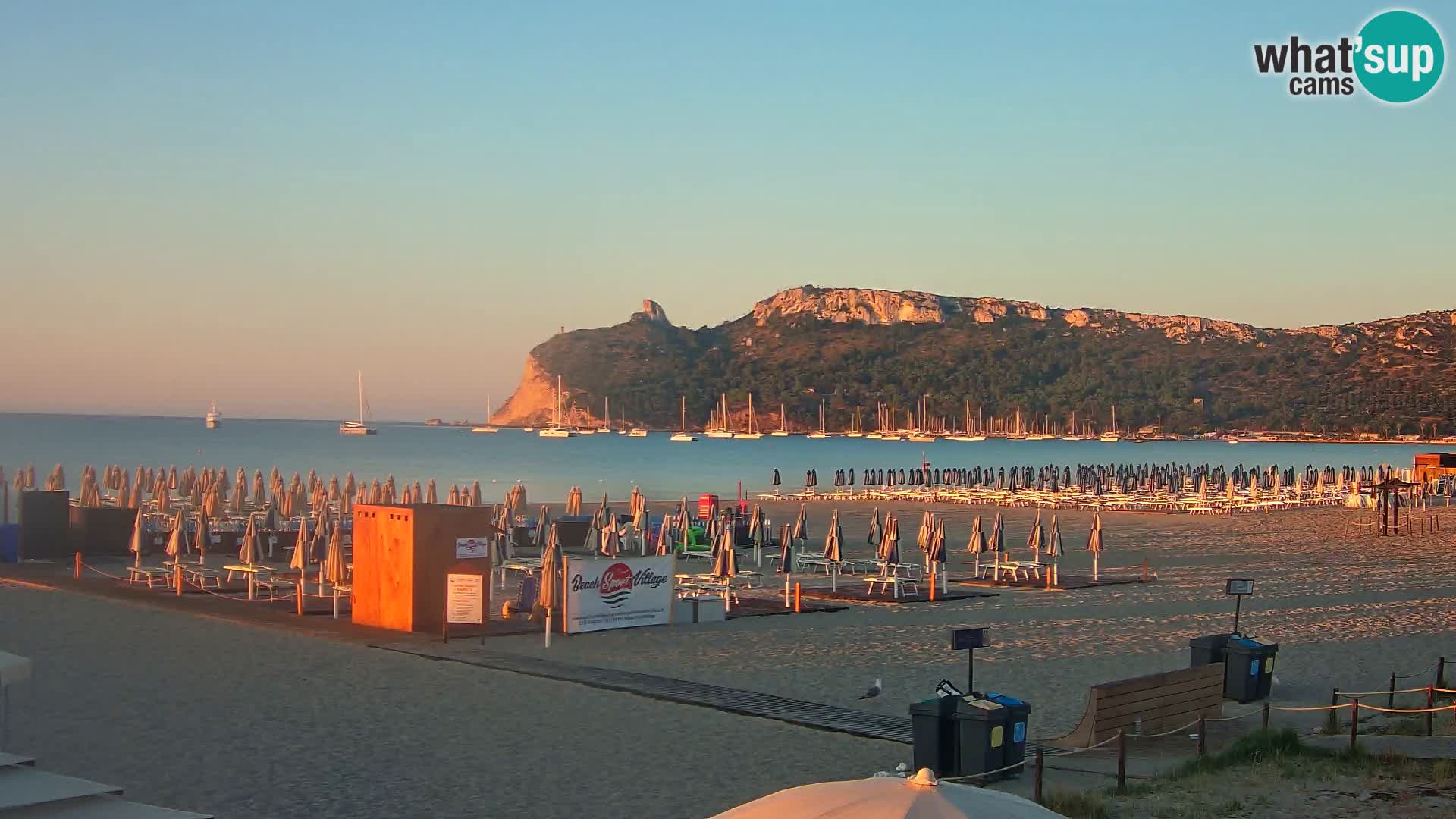 Poetto beach webcam | Cagliari | Sardinia