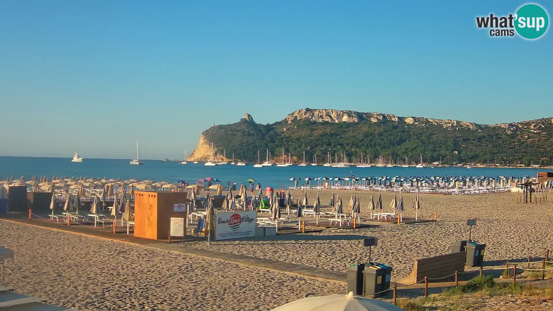 Poetto Strand Webcam | Cagliari | Sardinien