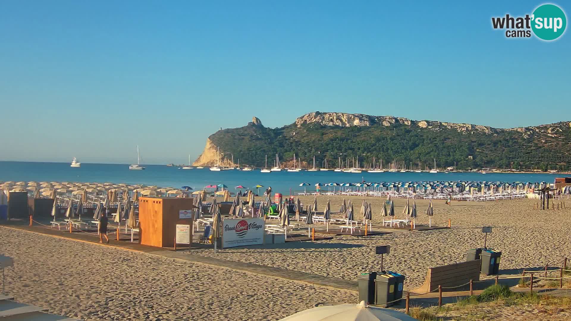 Poetto Strand Webcam | Cagliari | Sardinien