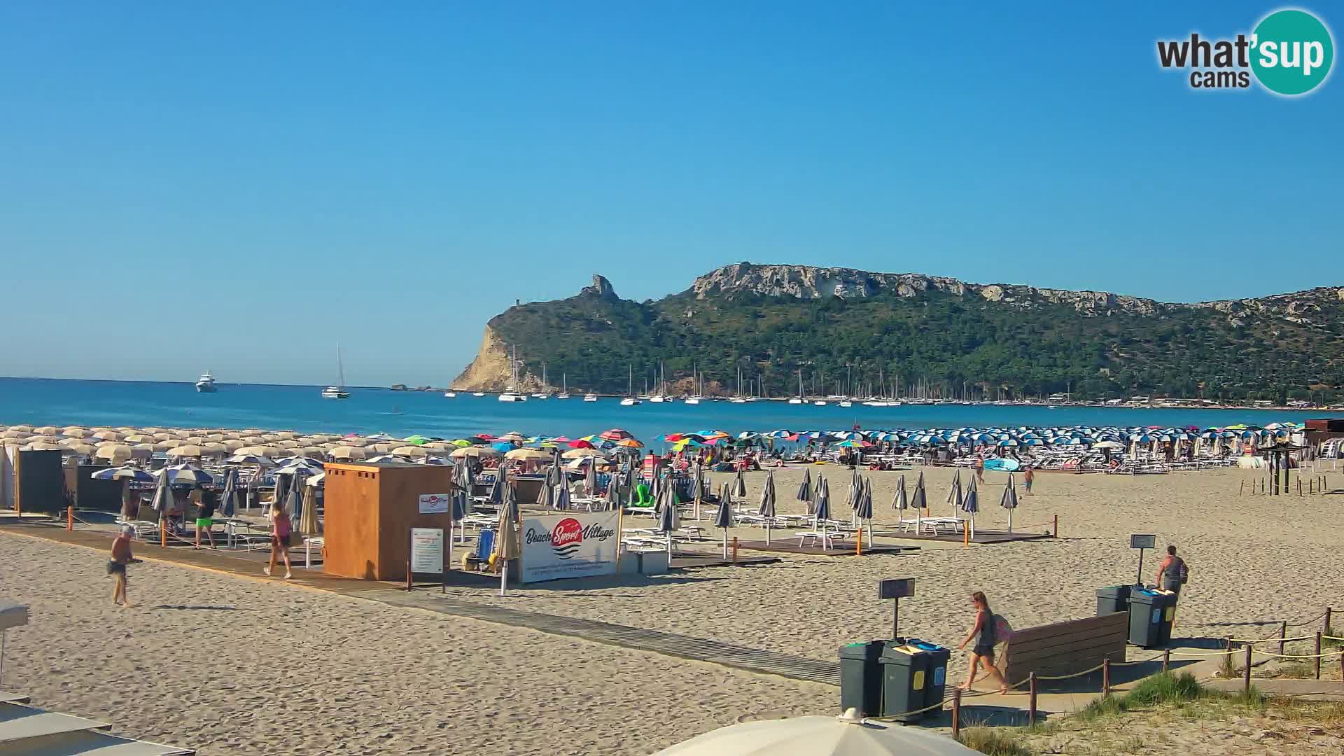 Poetto Strand Webcam | Cagliari | Sardinien