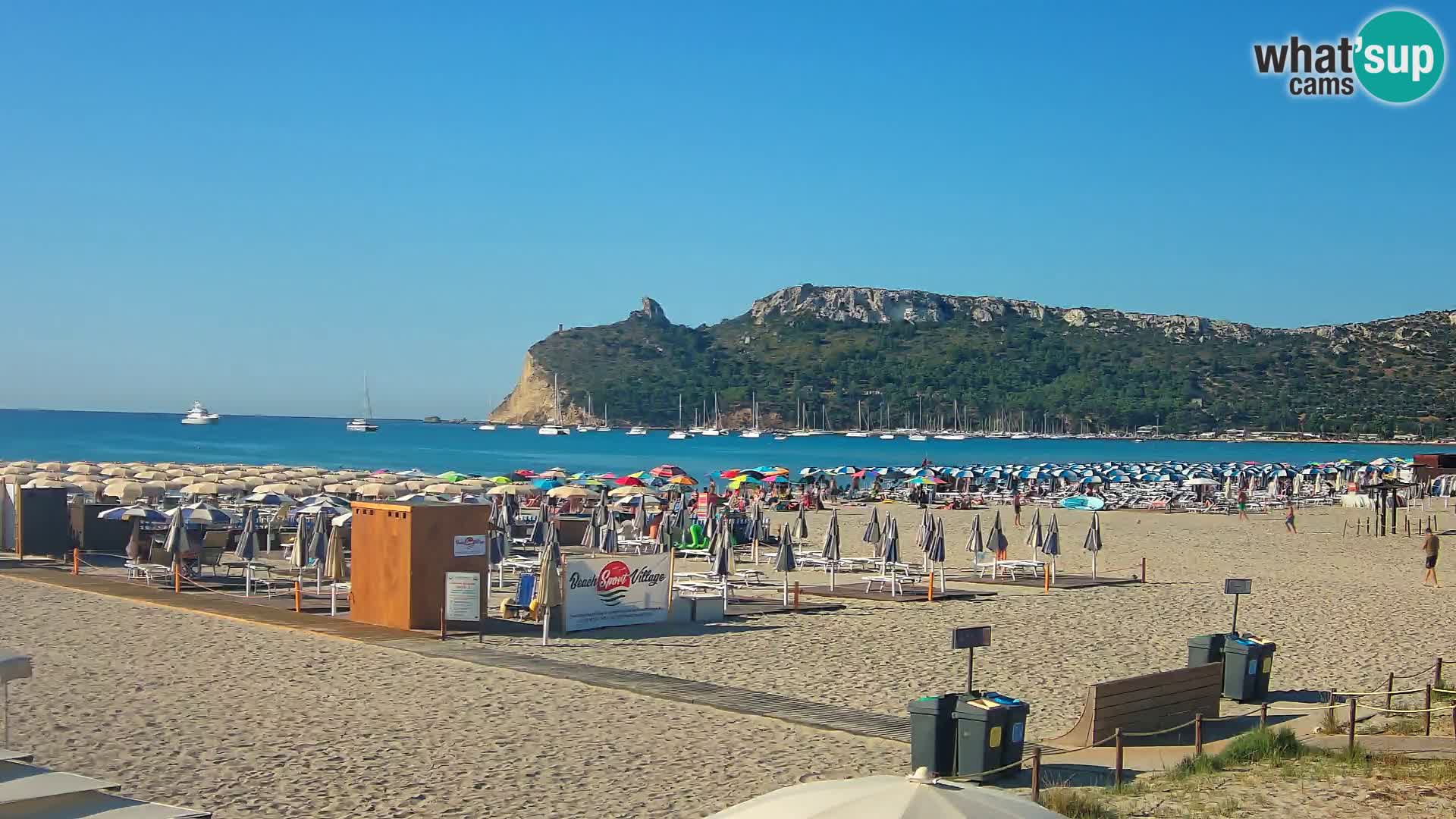 Webcam playa de Poetto | Cagliari | Cerdeña