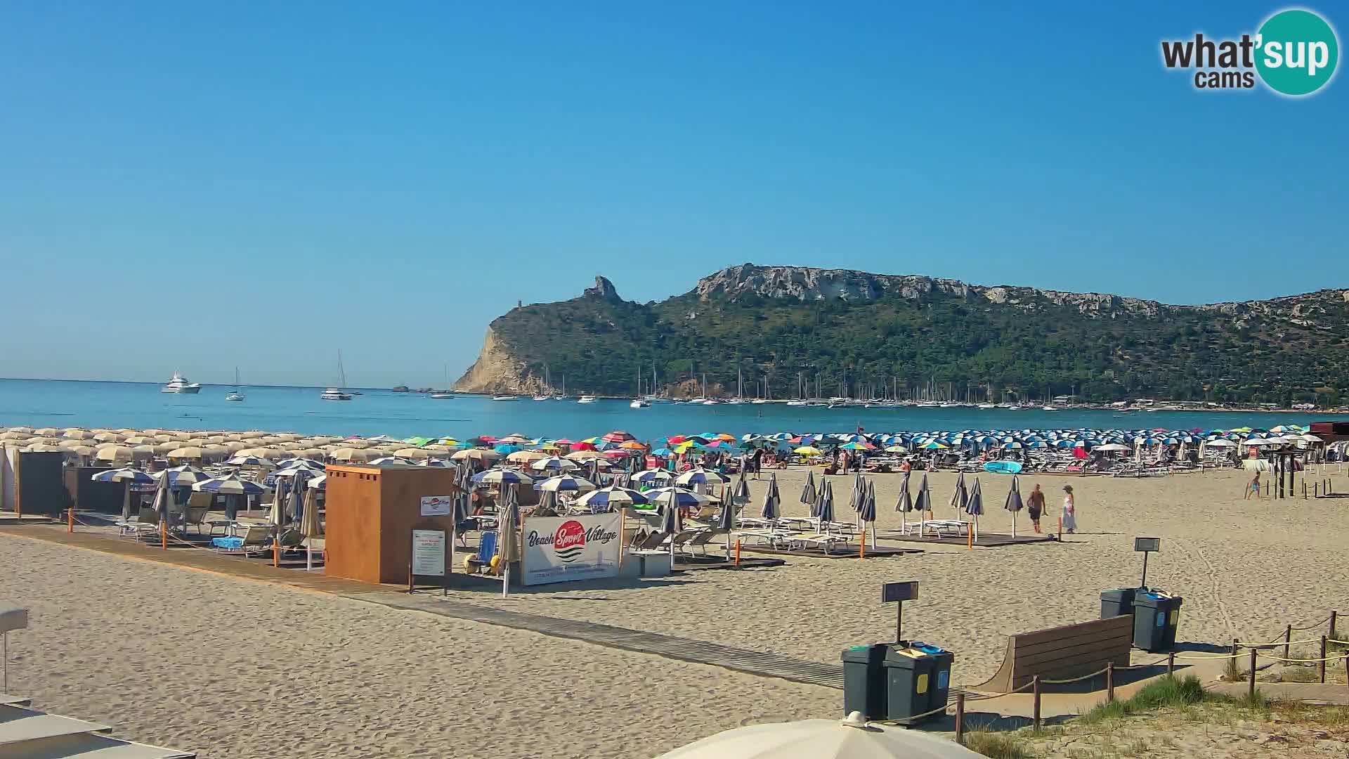 Webcam spiaggia del Poetto | Cagliari | Sardegna