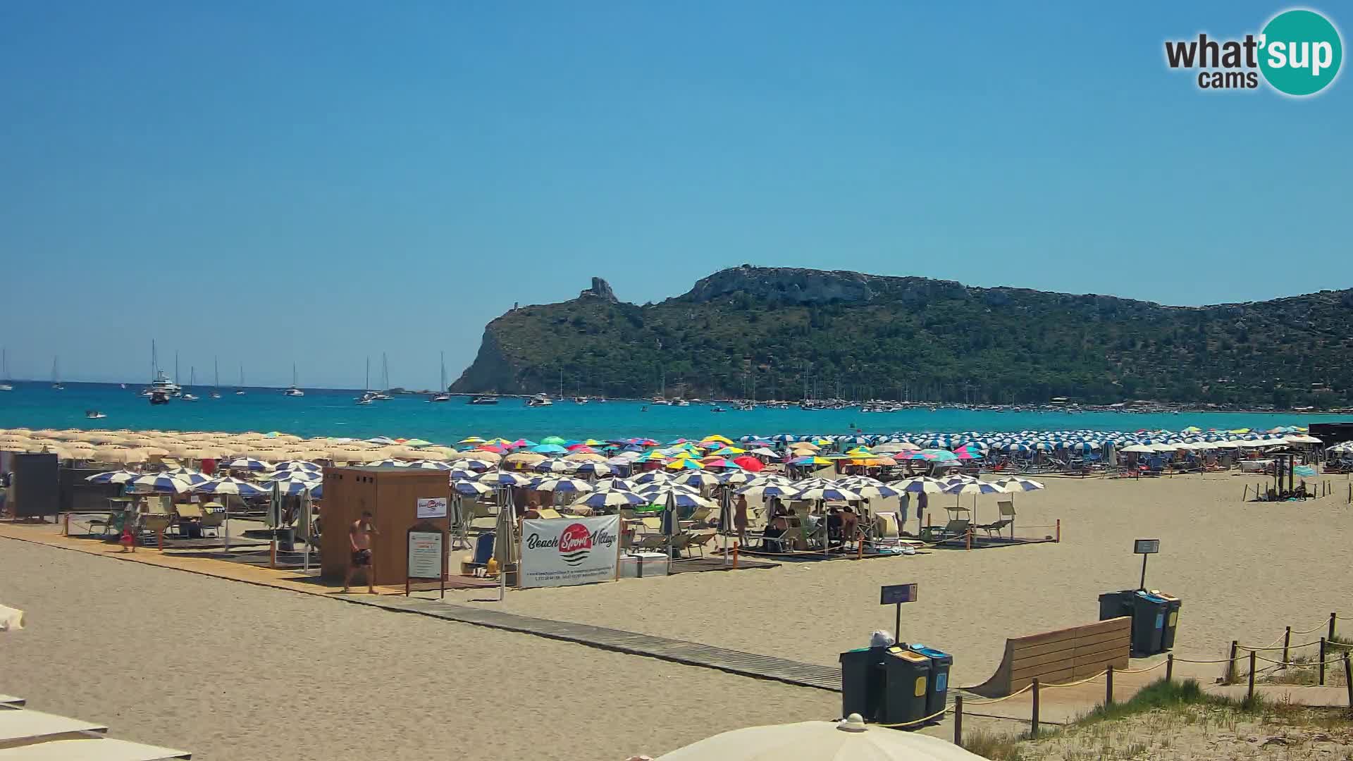 Webcam playa de Poetto | Cagliari | Cerdeña