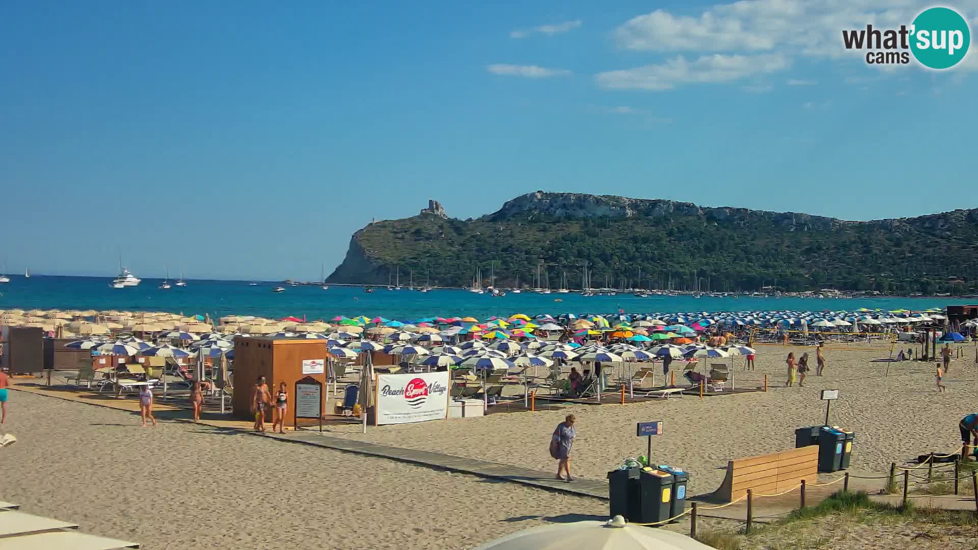 Poetto Strand Webcam | Cagliari | Sardinien