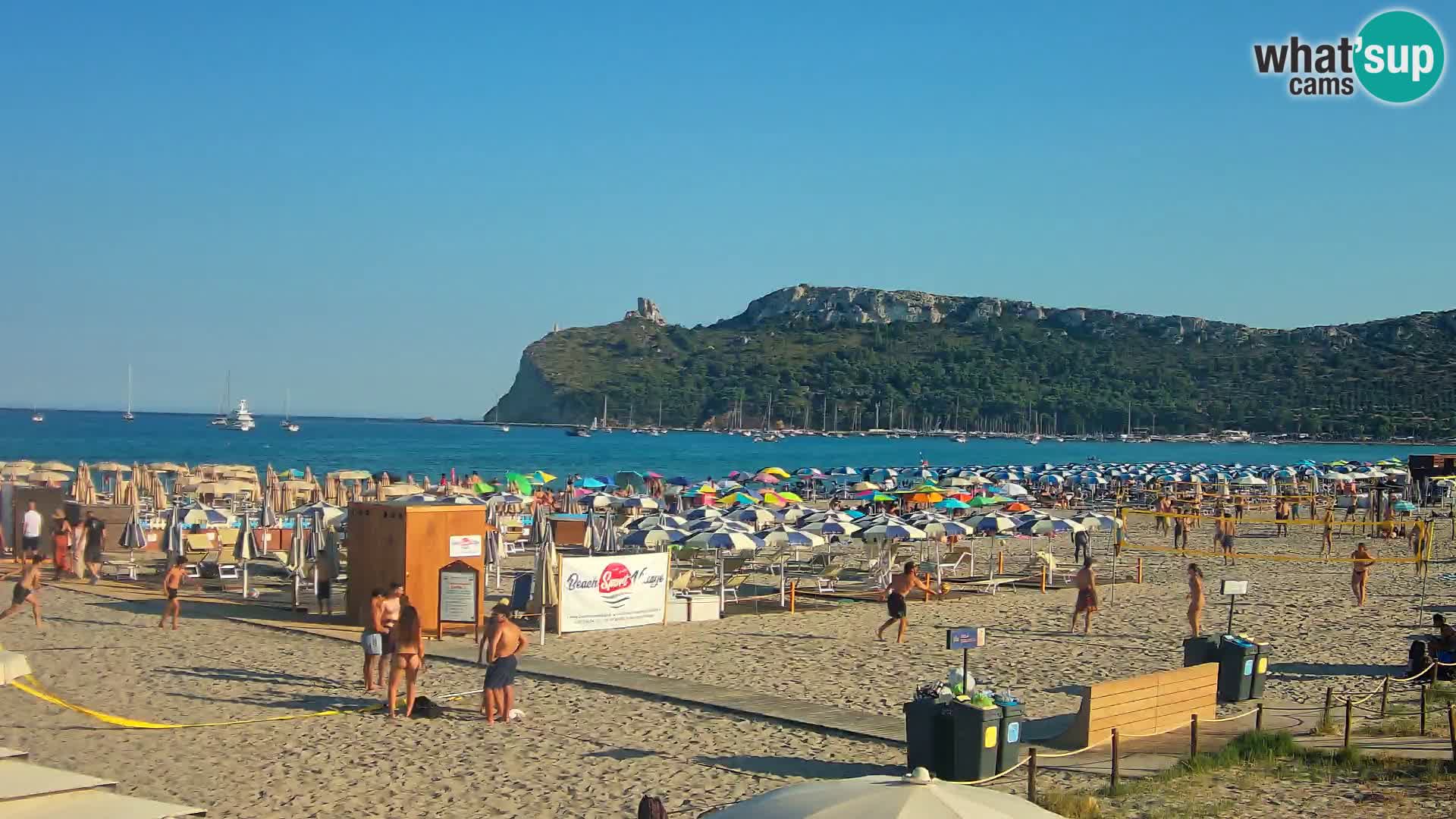 Poetto Strand Webcam | Cagliari | Sardinien