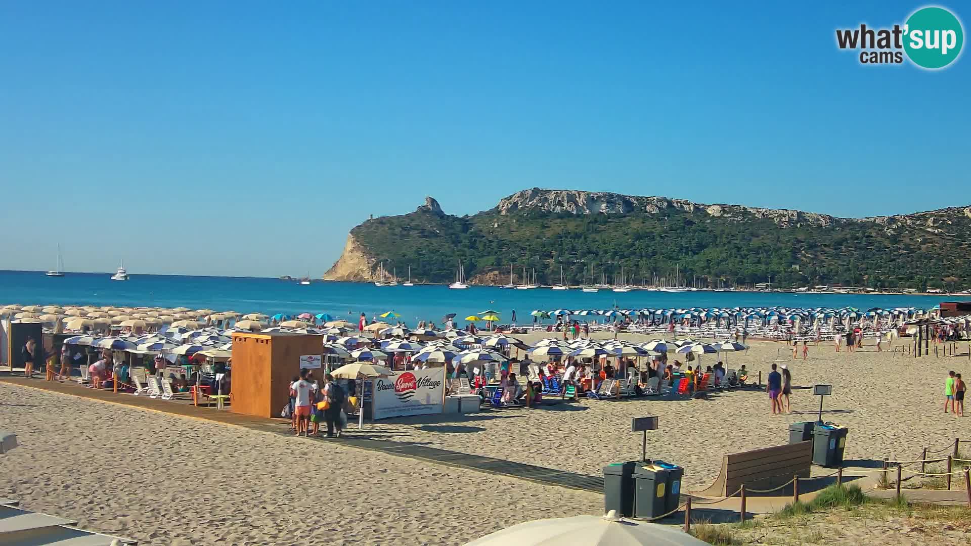 Poetto beach webcam | Cagliari | Sardinia