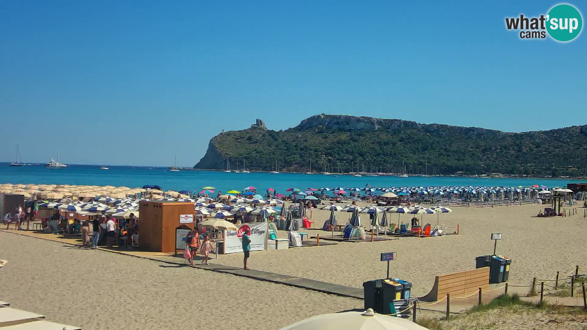 Poetto beach webcam | Cagliari | Sardinia