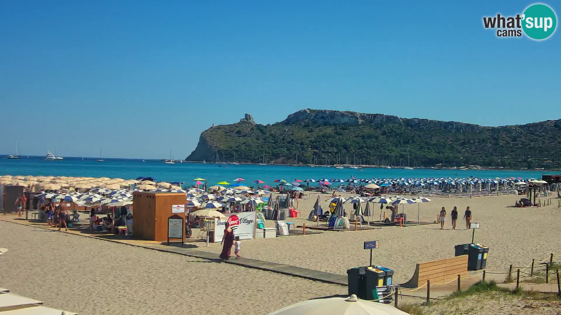 Poetto beach webcam | Cagliari | Sardinia