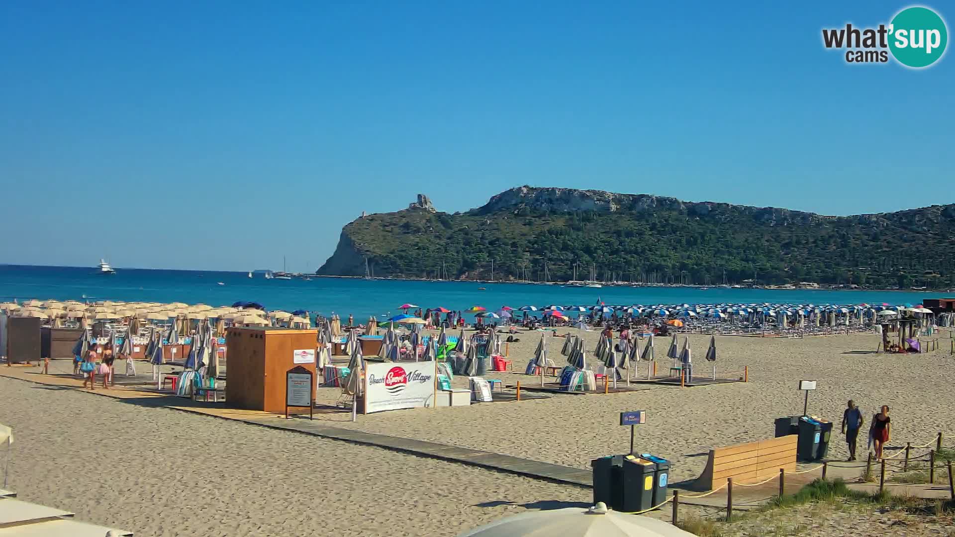 Poetto beach webcam | Cagliari | Sardinia