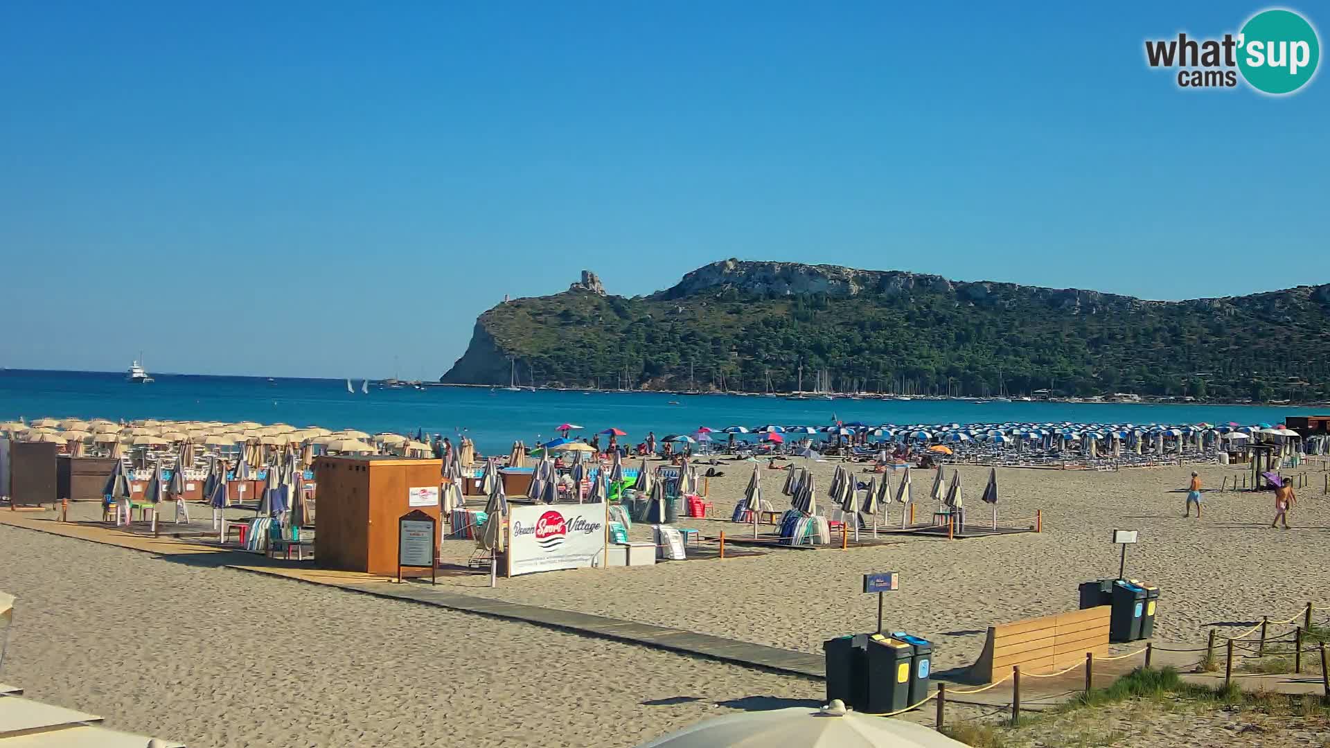 Webcam spiaggia del Poetto | Cagliari | Sardegna