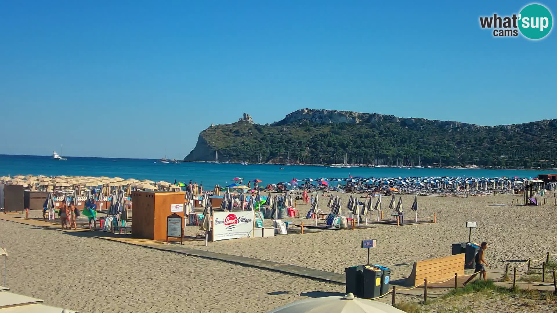 Webcam playa de Poetto | Cagliari | Cerdeña