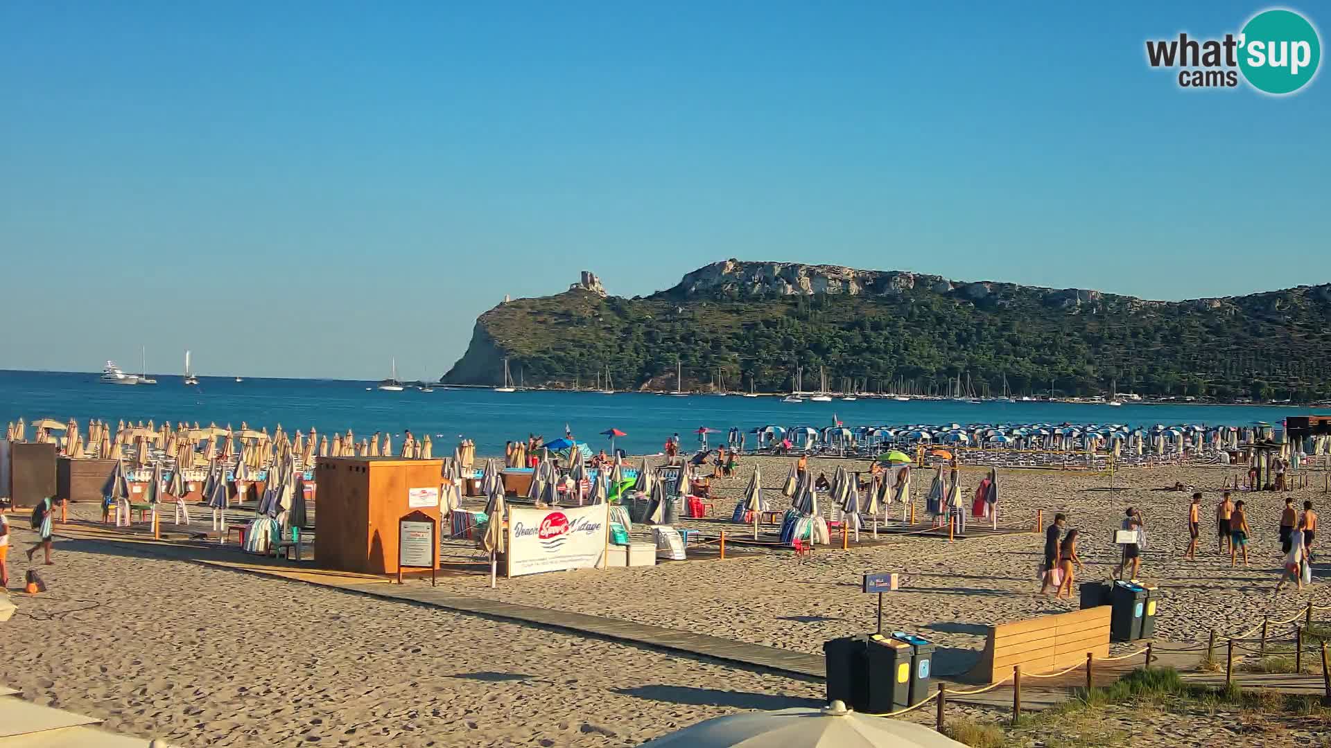 Webcam playa de Poetto | Cagliari | Cerdeña