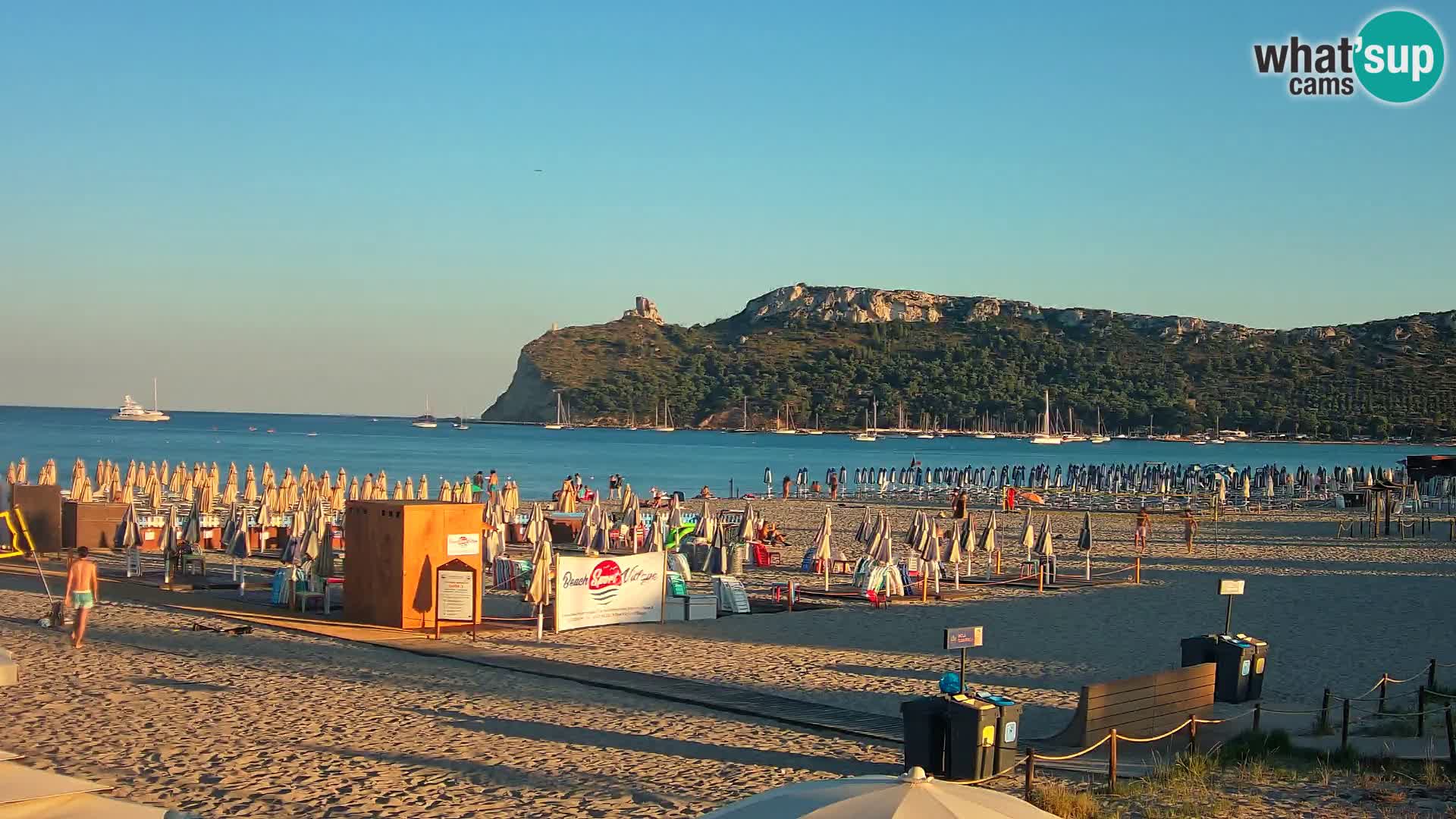 Poetto beach webcam | Cagliari | Sardinia
