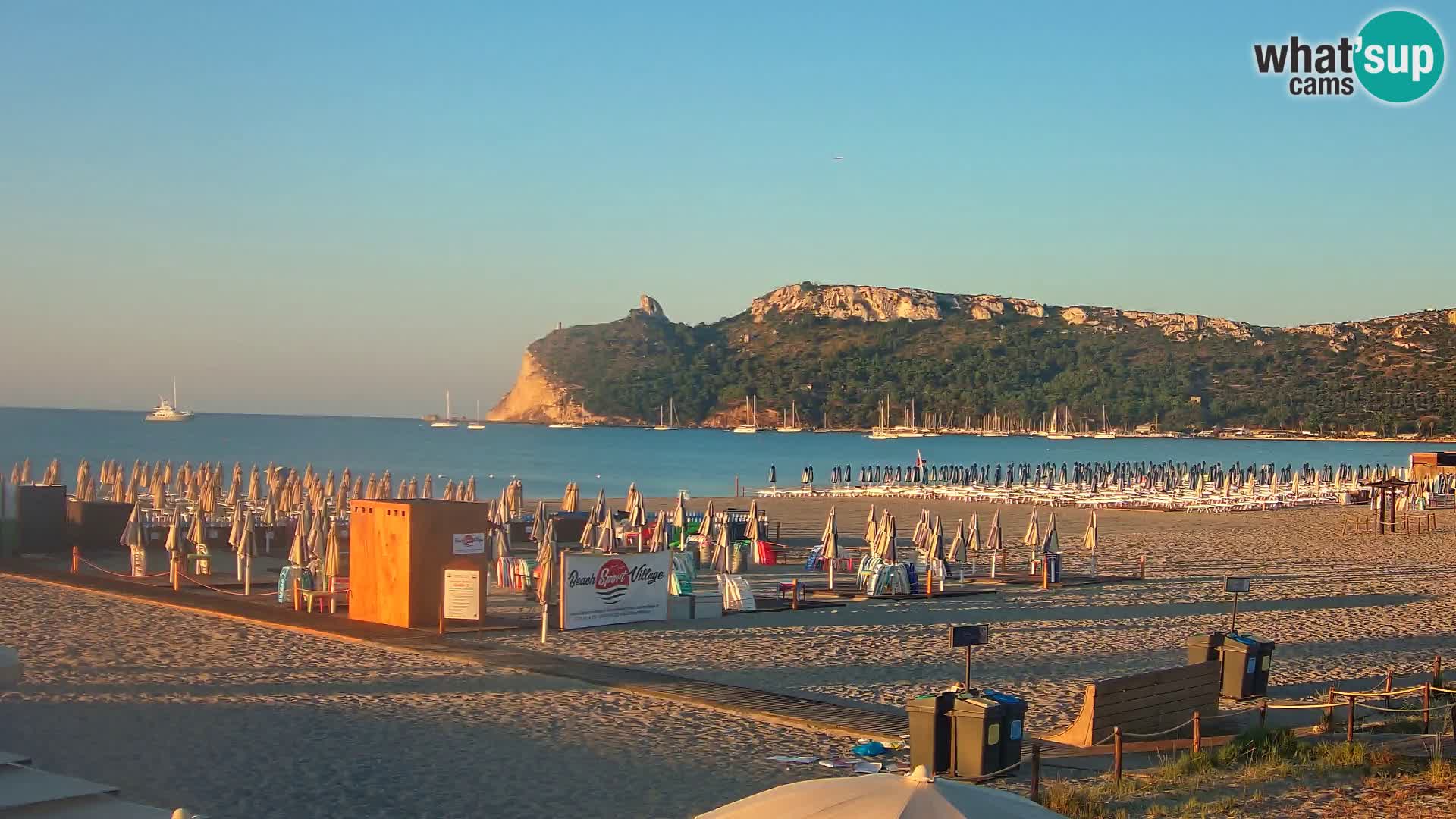 Poetto beach webcam | Cagliari | Sardinia