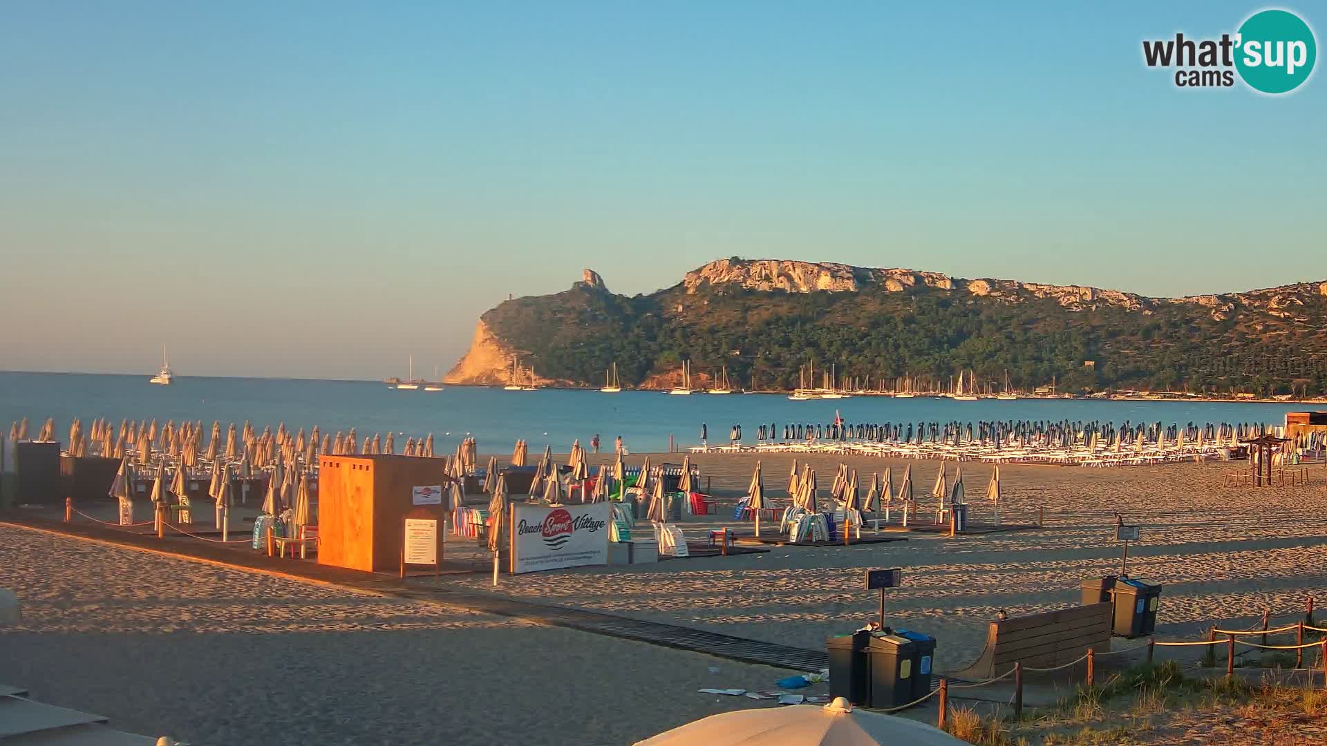 Webcam spiaggia del Poetto | Cagliari | Sardegna