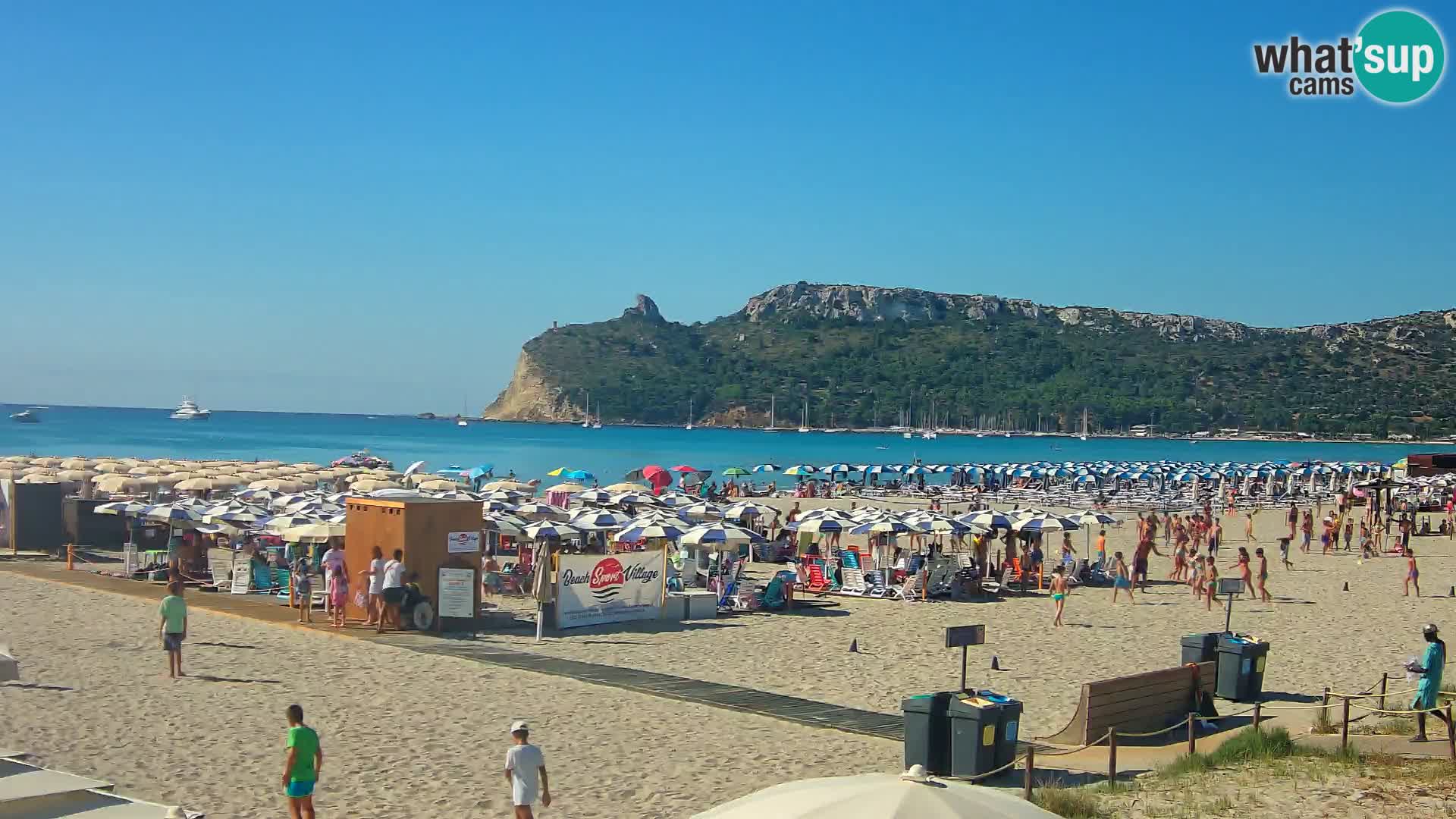 Poetto Strand Webcam | Cagliari | Sardinien