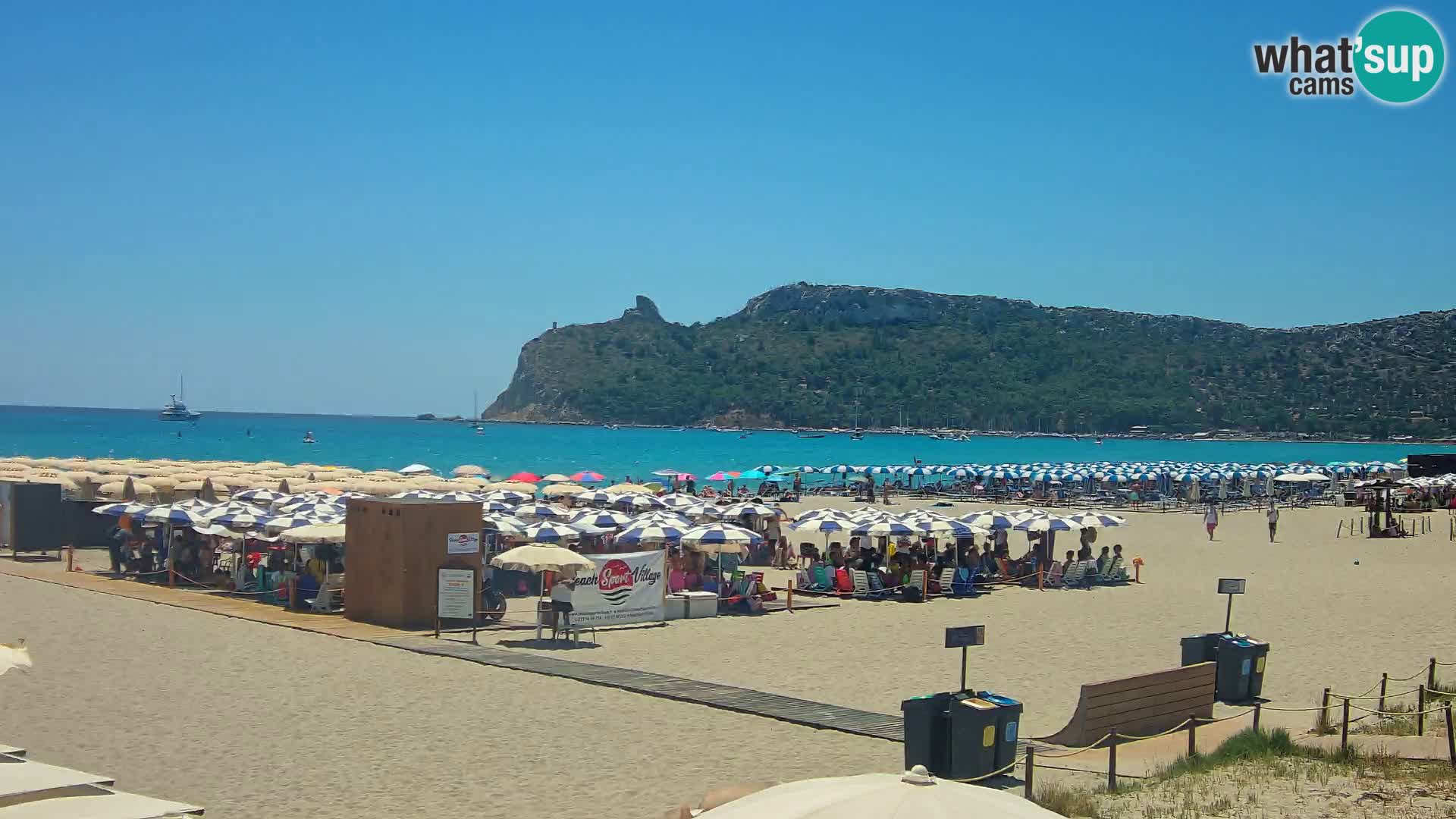 Webcam playa de Poetto | Cagliari | Cerdeña