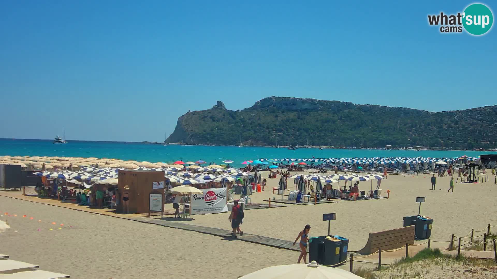 Webcam playa de Poetto | Cagliari | Cerdeña