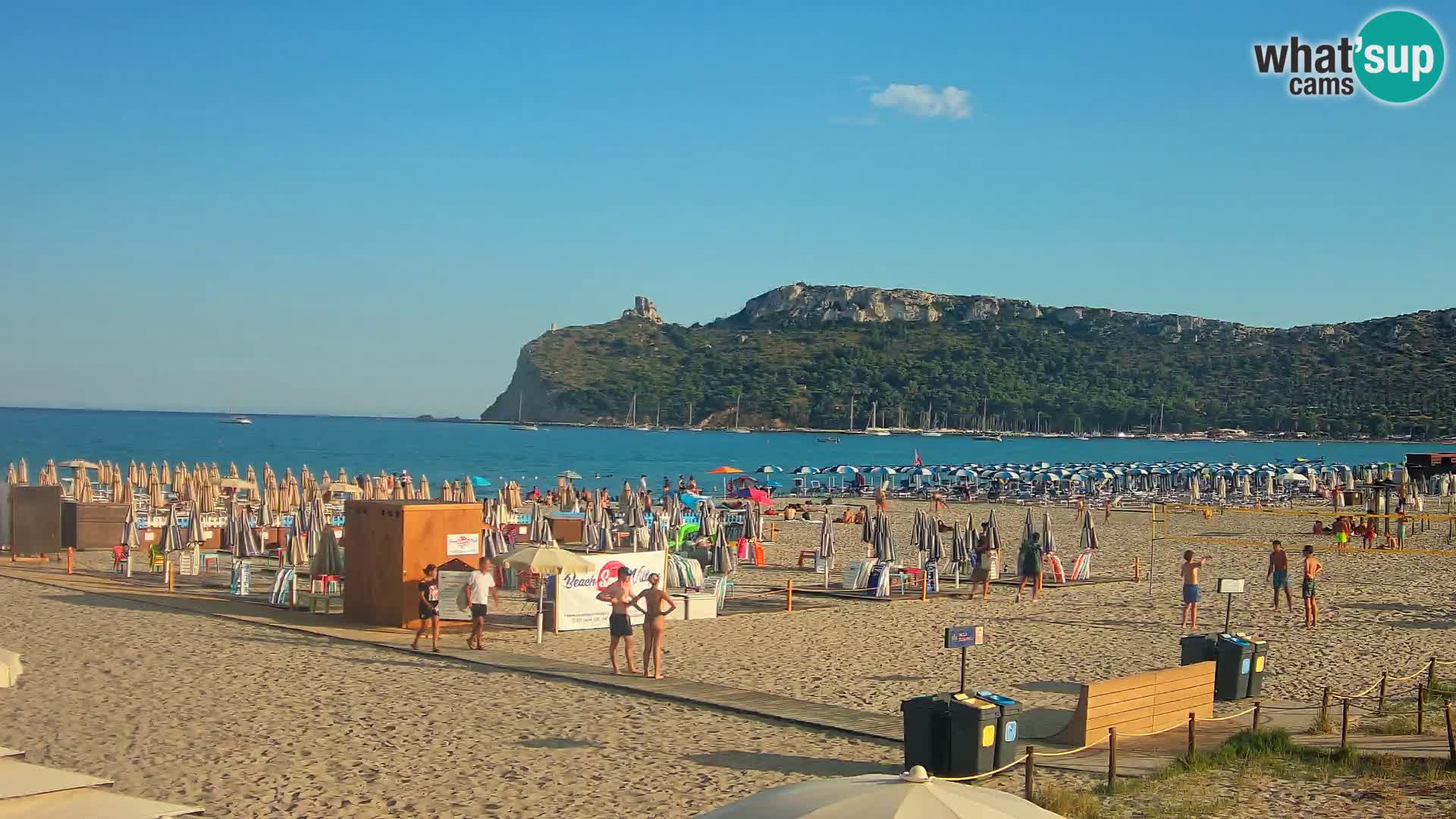 Poetto Strand Webcam | Cagliari | Sardinien