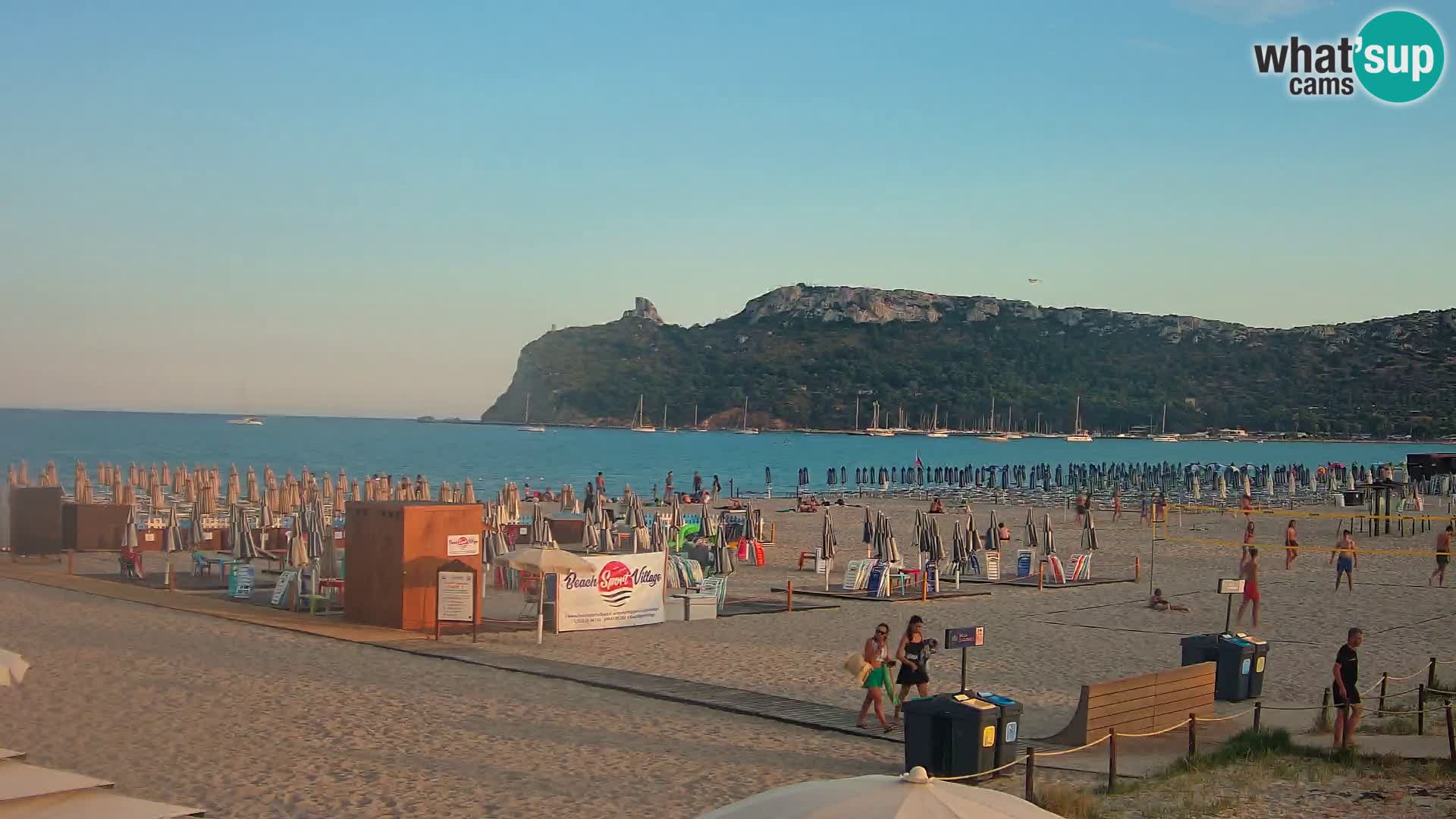 Poetto Strand Webcam | Cagliari | Sardinien