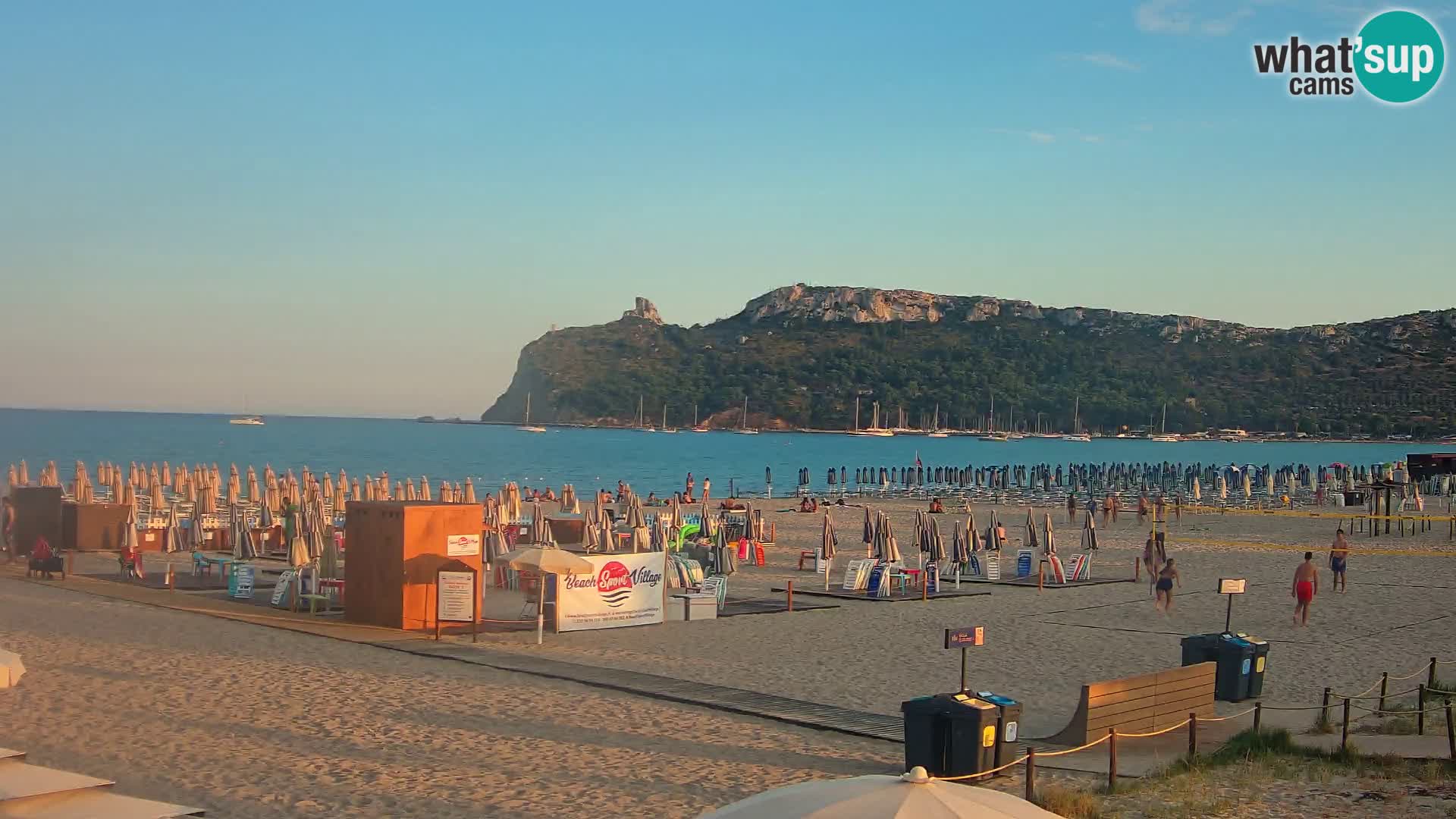 Poetto Strand Webcam | Cagliari | Sardinien
