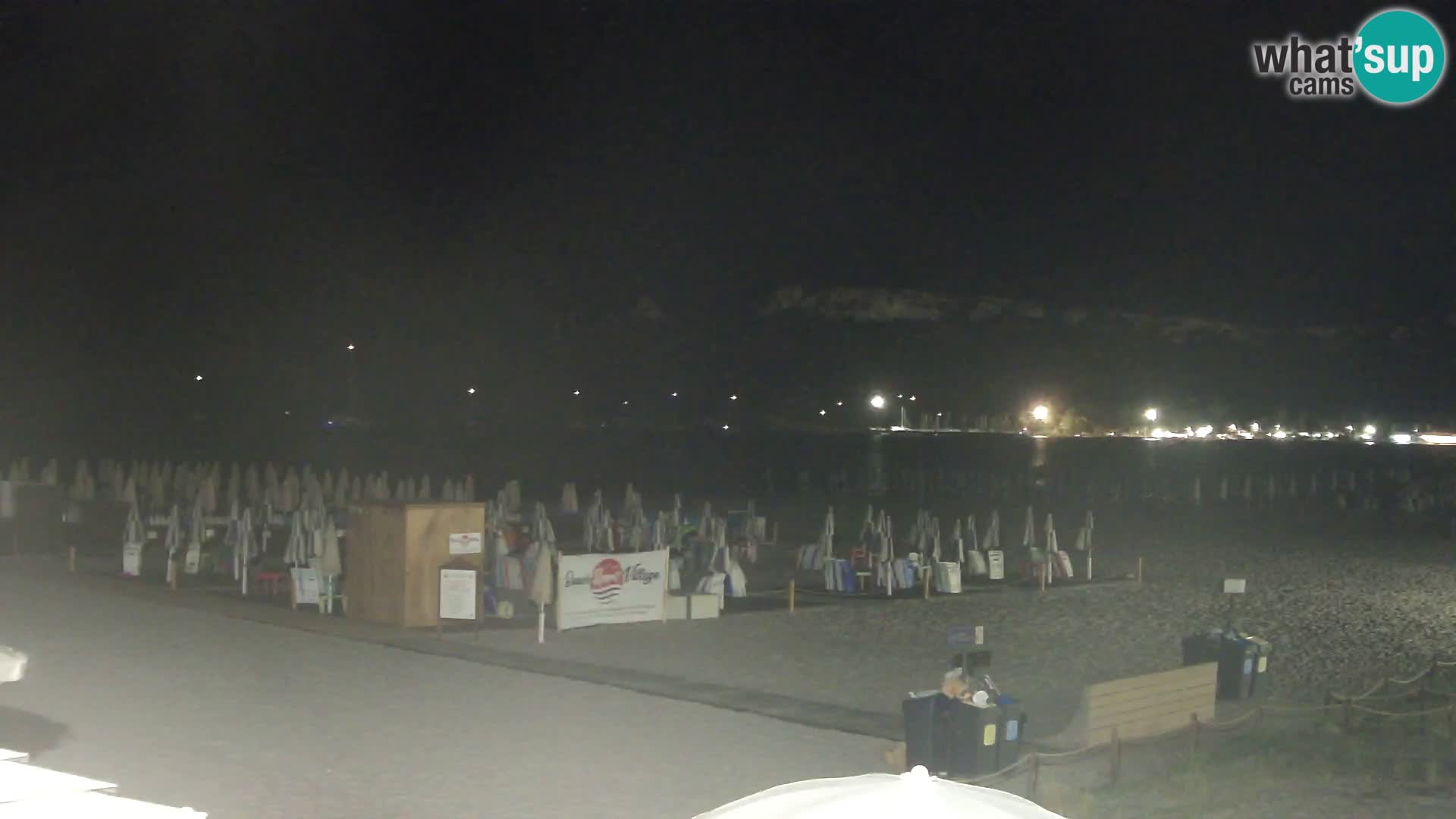 Poetto Strand Webcam | Cagliari | Sardinien