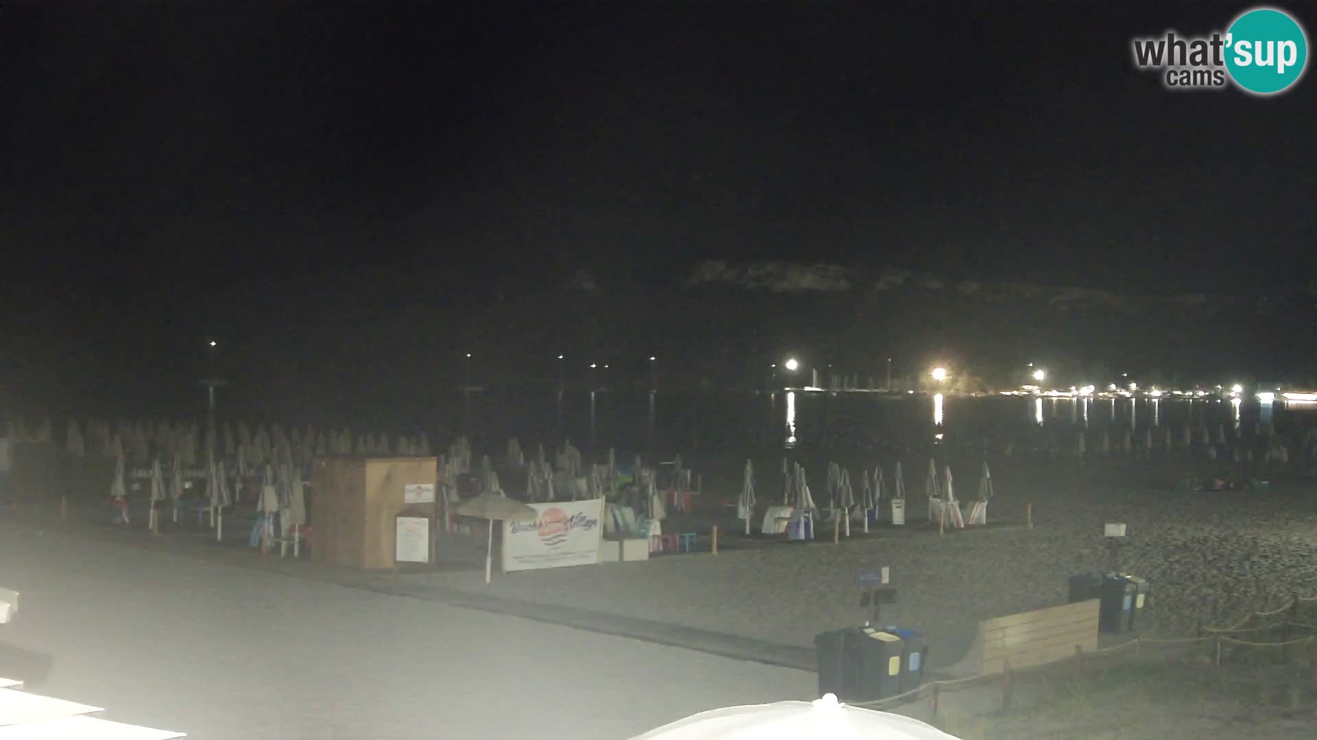 Poetto beach webcam | Cagliari | Sardinija