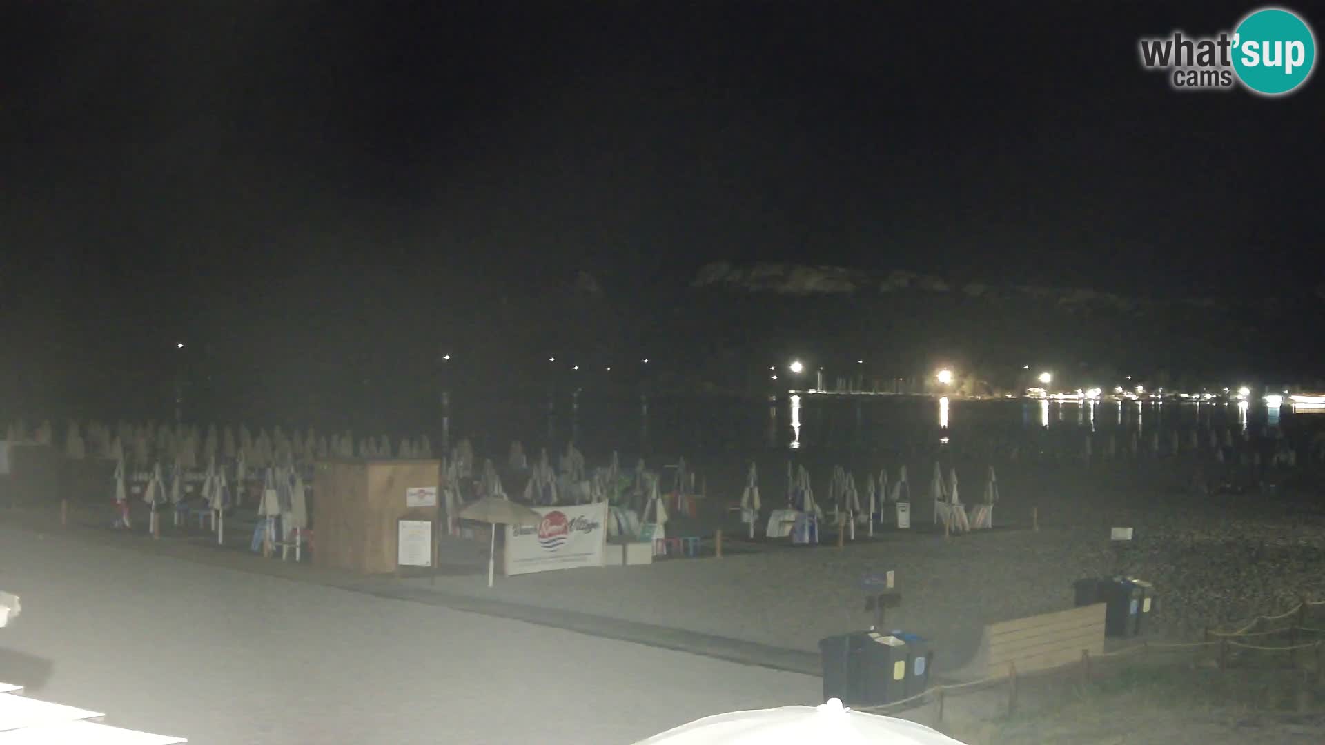 Poetto beach webcam | Cagliari | Sardinija