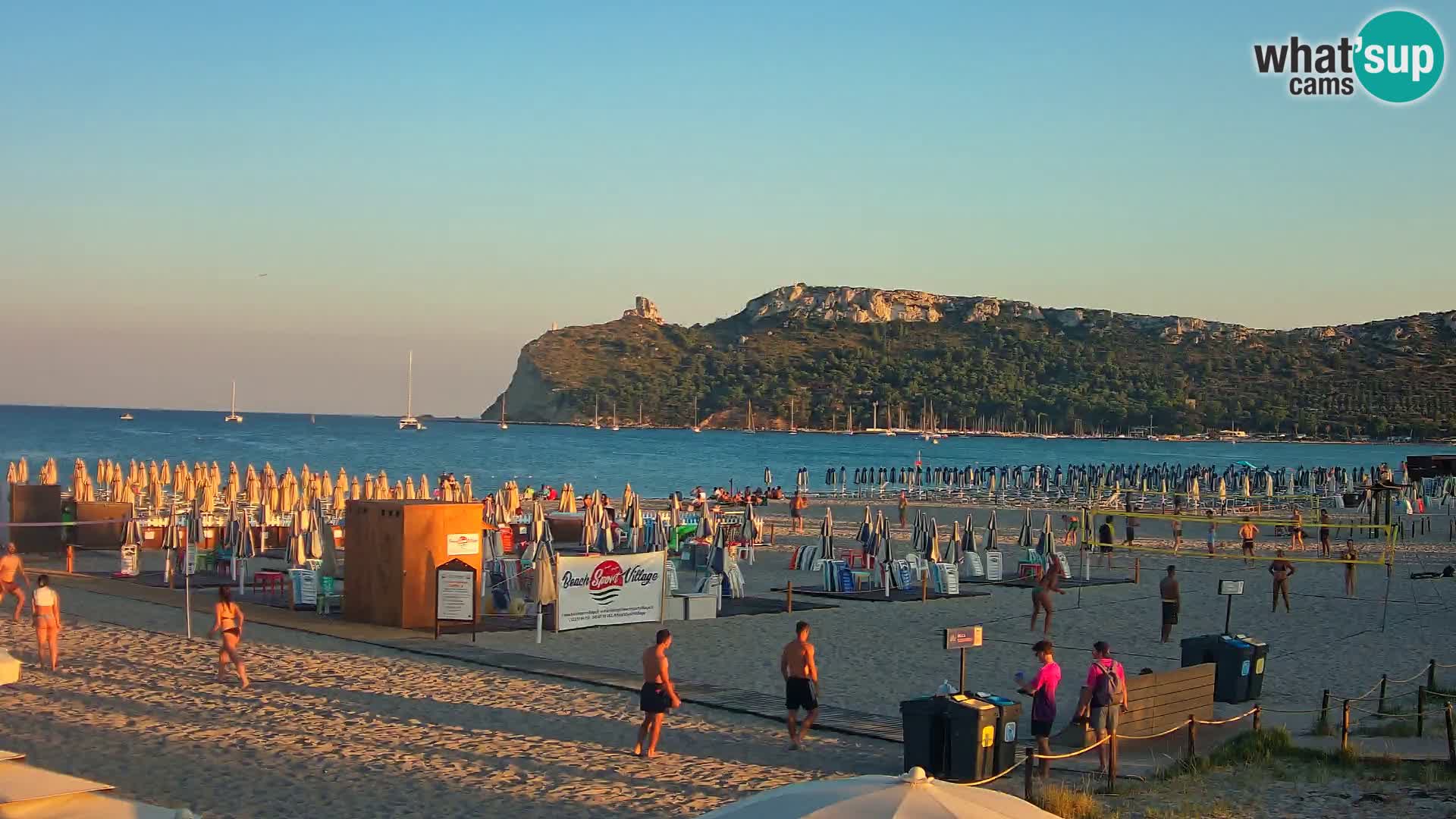 Webcam spiaggia del Poetto | Cagliari | Sardegna