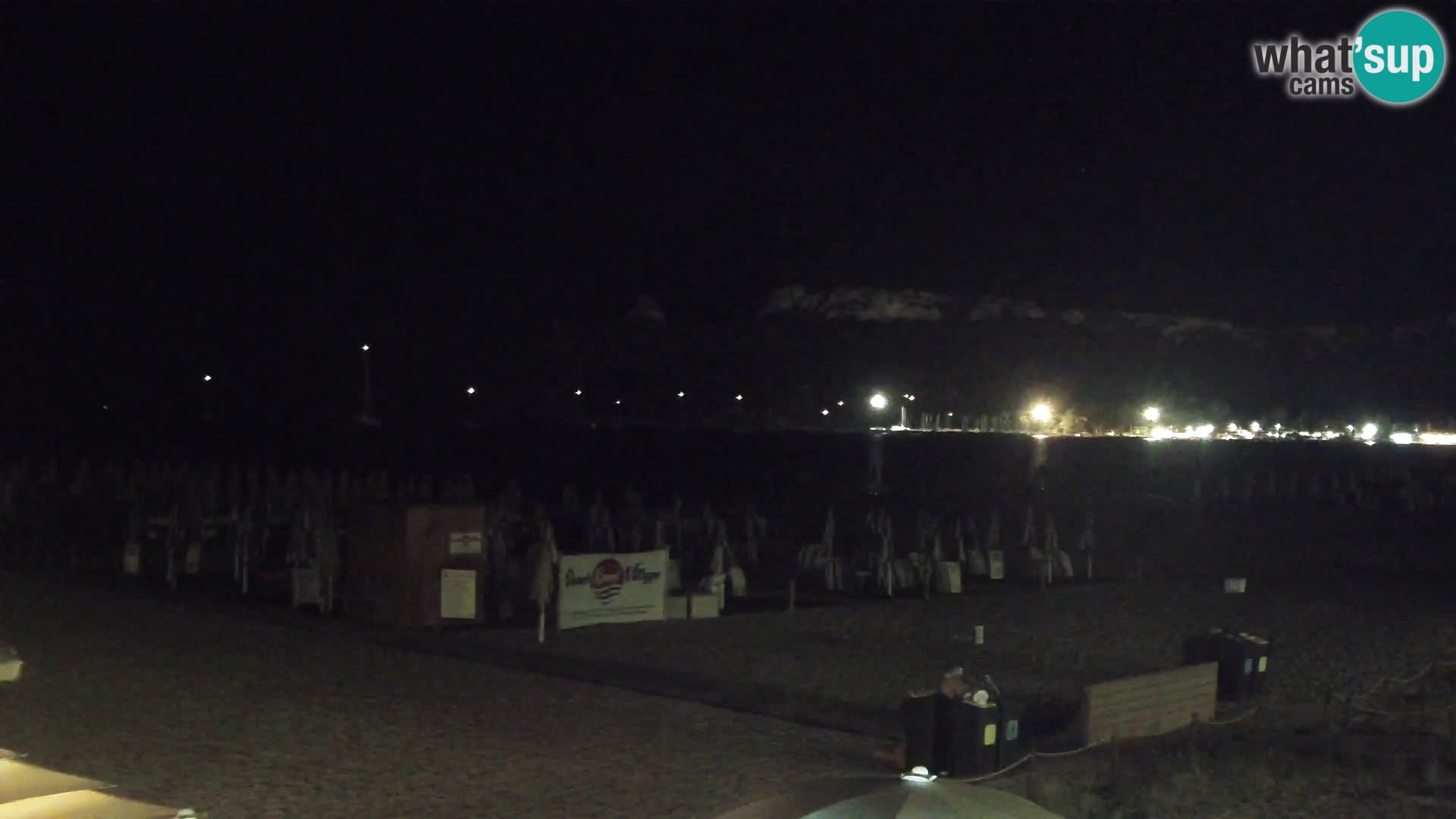 Poetto beach webcam | Cagliari | Sardinija