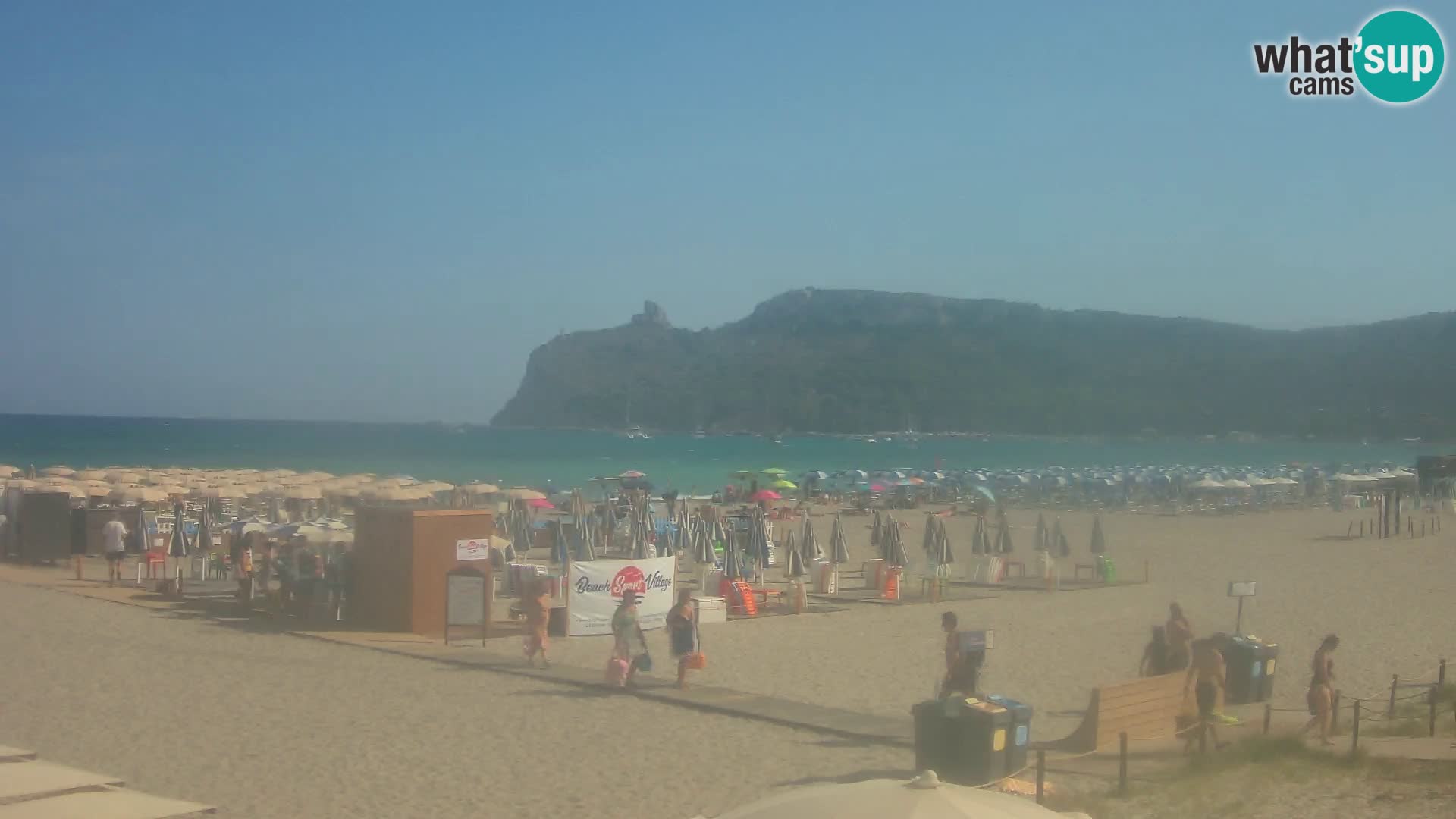 Webcam spiaggia del Poetto | Cagliari | Sardegna