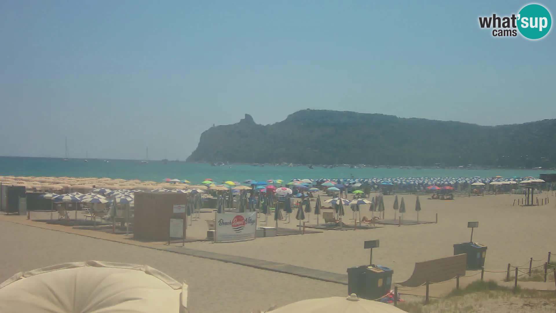 Poetto Strand Webcam | Cagliari | Sardinien