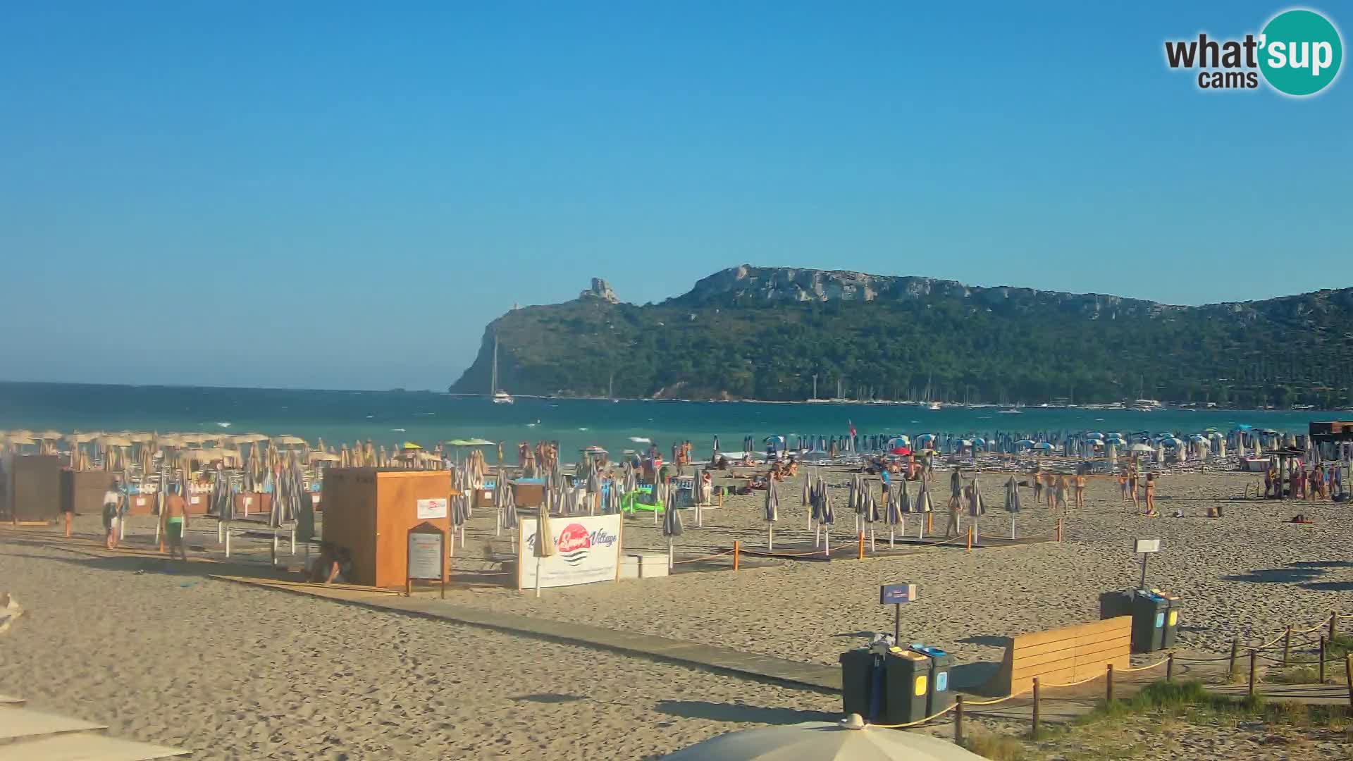 Webcam spiaggia del Poetto | Cagliari | Sardegna